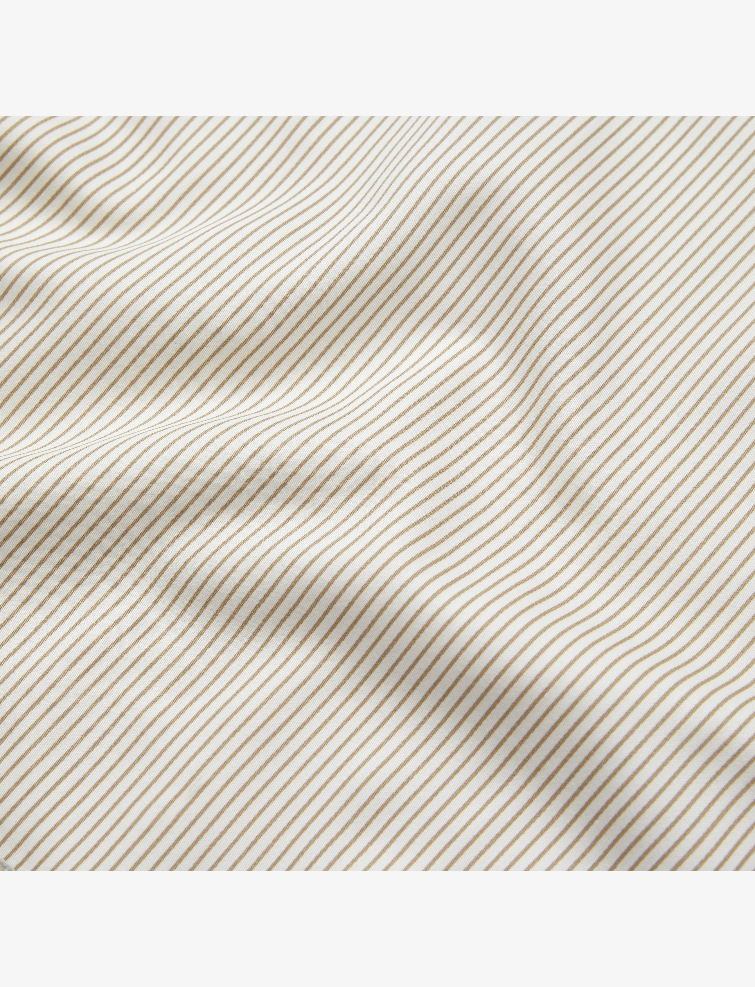 Cam Cam Copenhagen - Bedding Set, Junior, 100x140cm - GOTS - Caprice - bettwäsche-set - classic stripes camel - 1