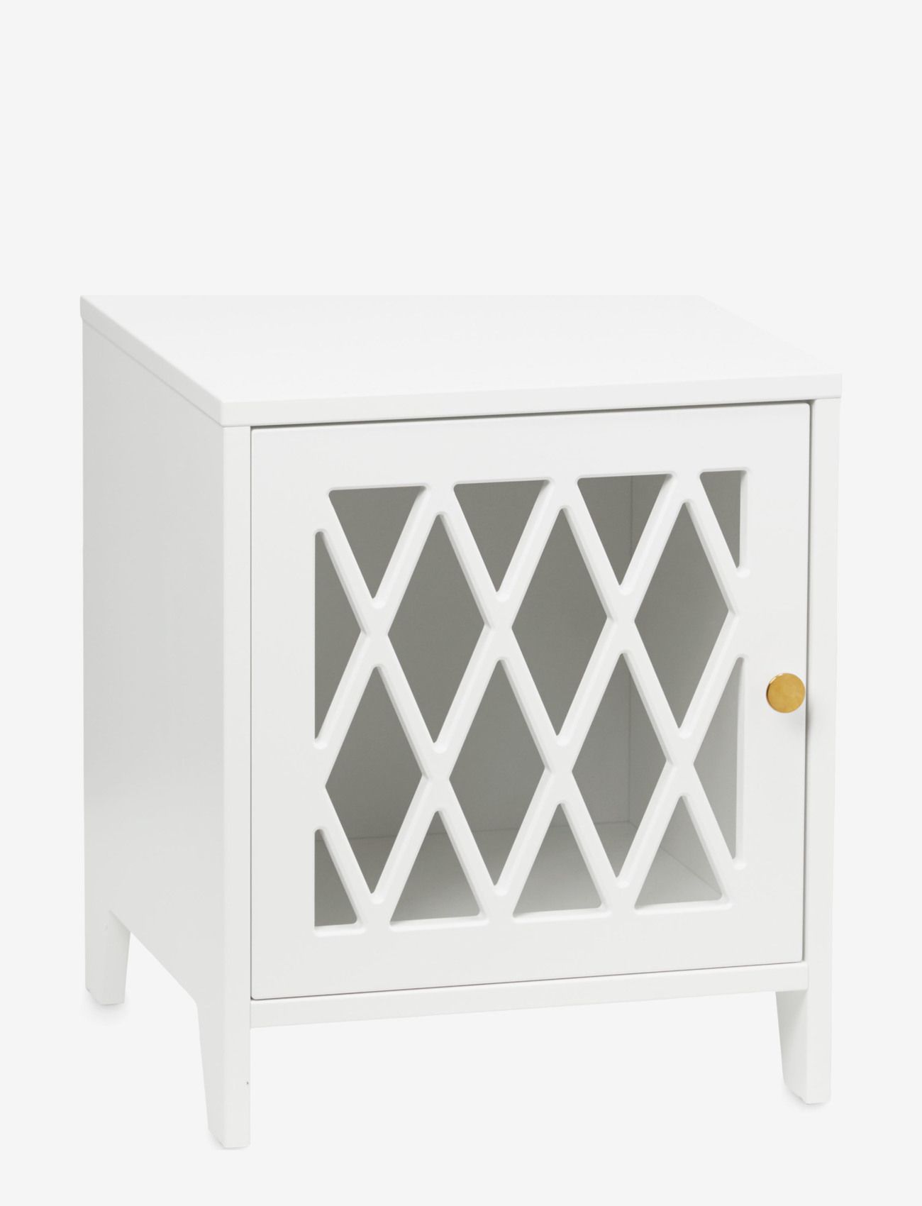Cam Cam Copenhagen - Harlequin Bedside Table - pöydät - white - 0