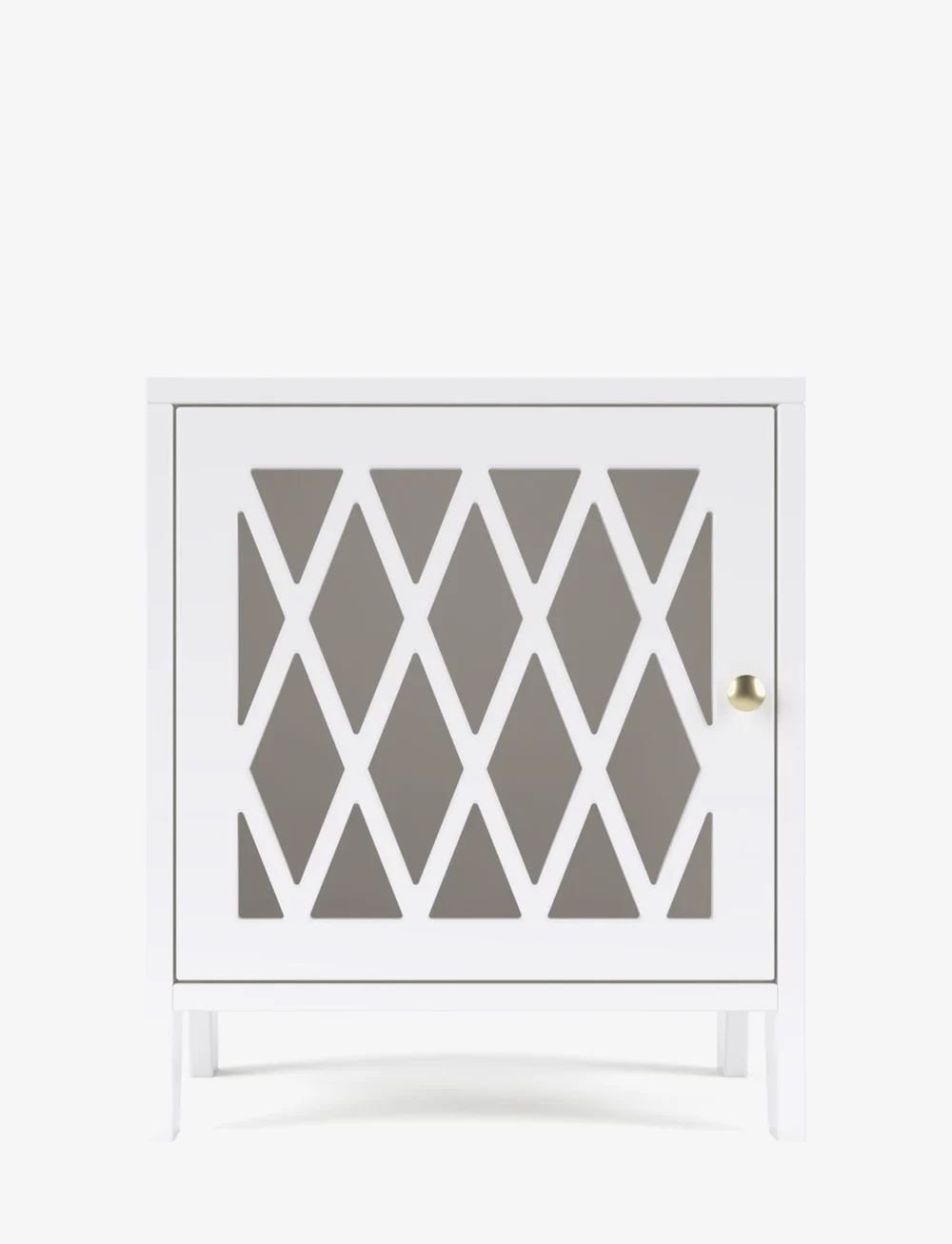 Cam Cam Copenhagen - Harlequin Bedside Table - borde - white - 2