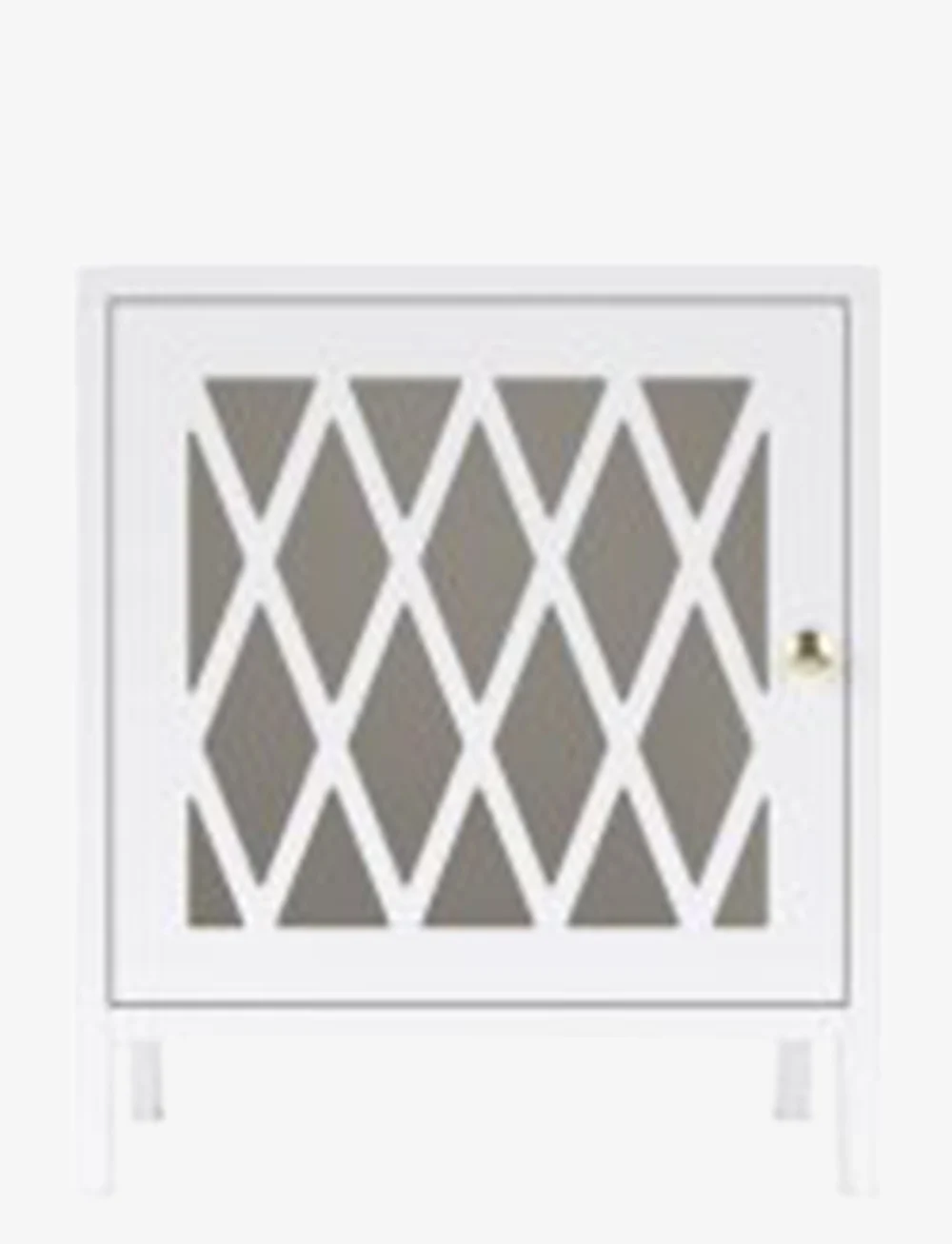 Cam Cam Copenhagen - Harlequin Bedside Table - borde - white - 4