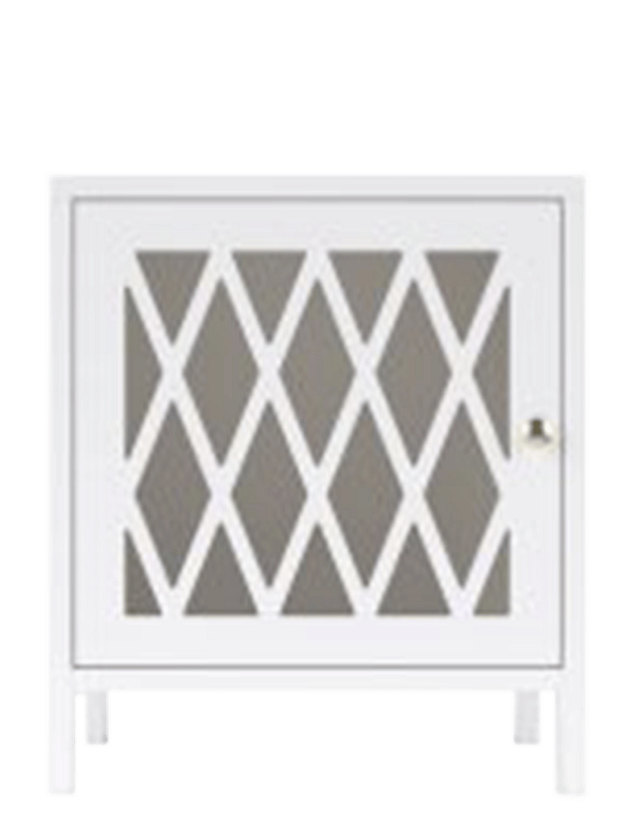 Cam Cam Copenhagen - Harlequin Bedside Table - tische - white - 4