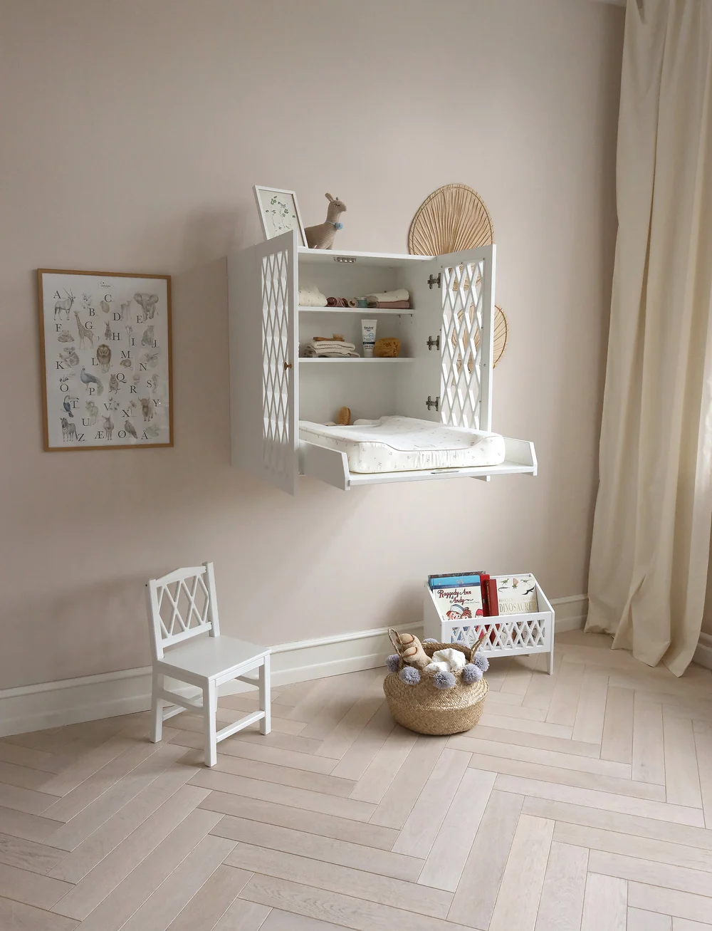 Cam Cam Copenhagen - Harlequin Book Bench - hyllor - white - 0