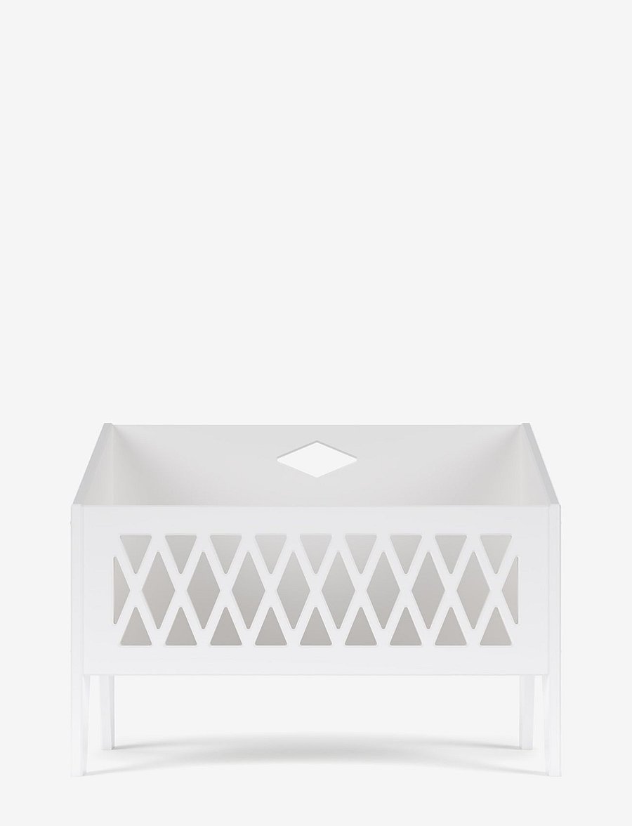 Cam Cam Copenhagen - Harlequin Book Bench - hillur - white - 2