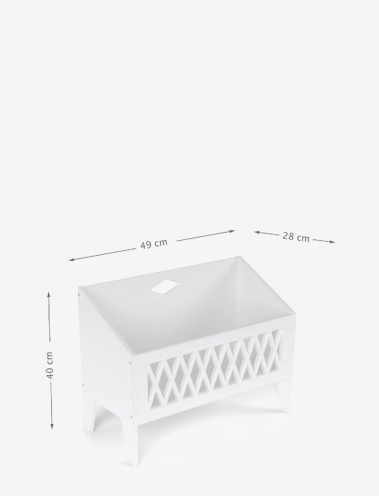 Cam Cam Copenhagen - Harlequin Book Bench - white - 5