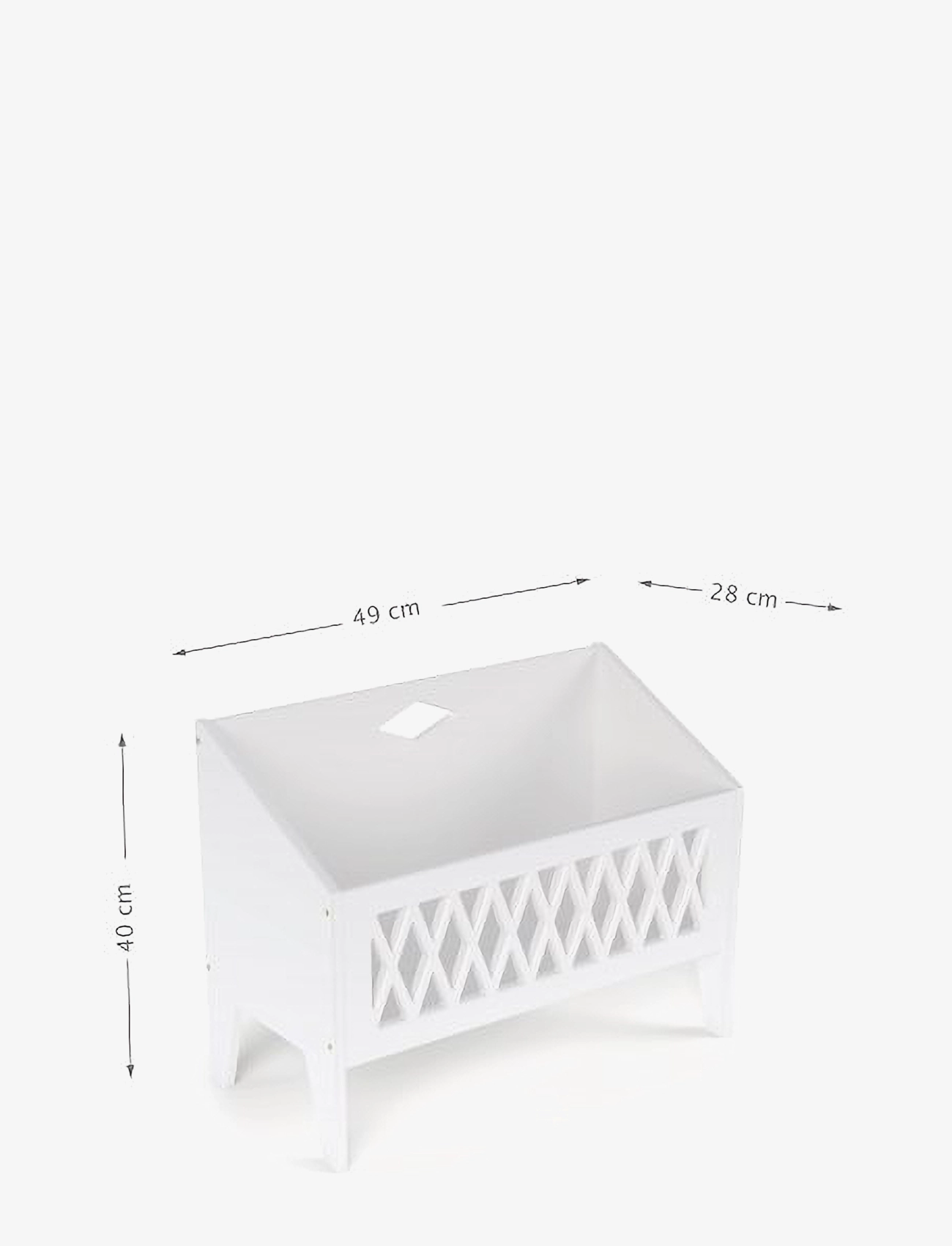 Cam Cam Copenhagen - Harlequin  Book Bench - hillur - white - 5