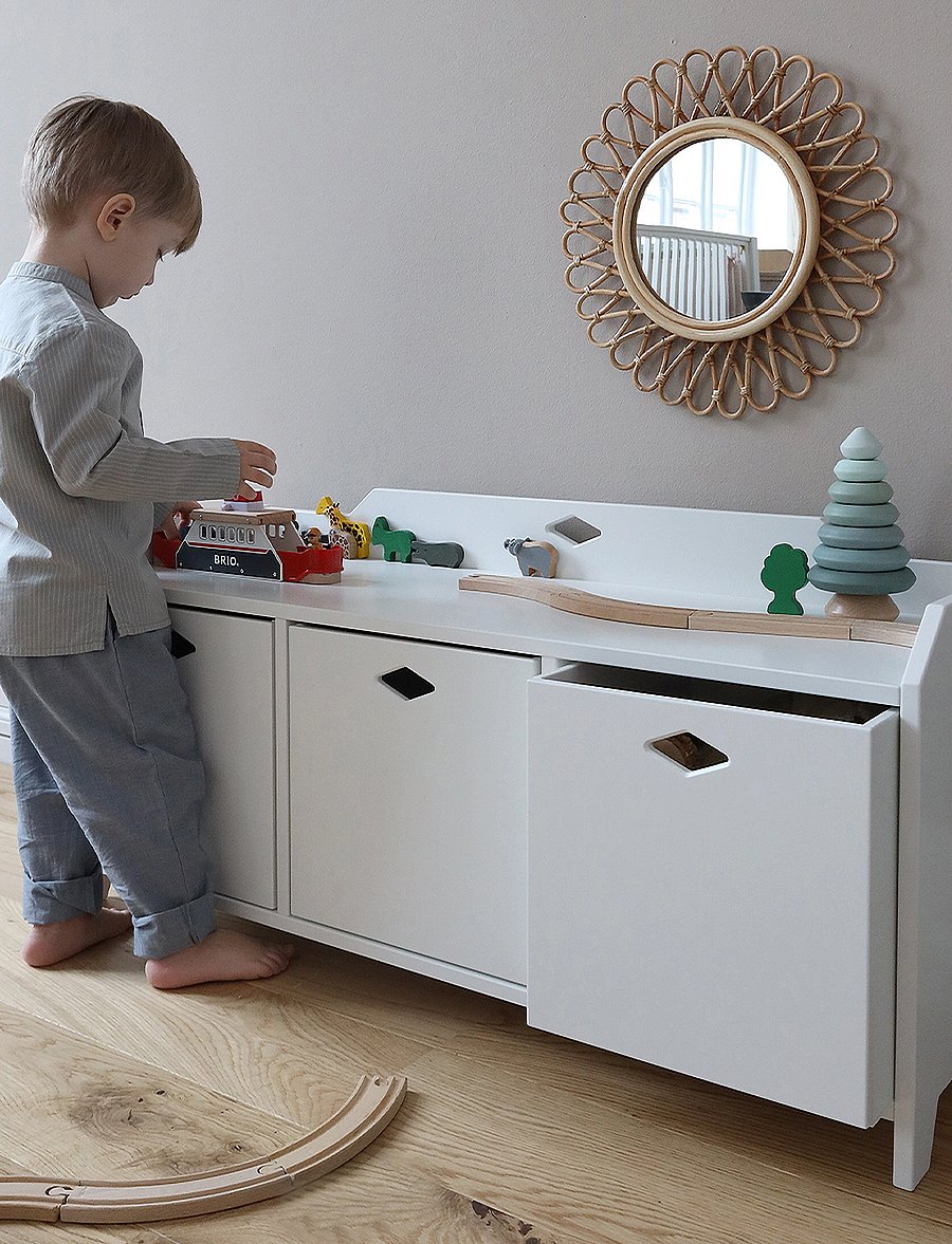 Cam Cam Copenhagen - Luca Module Box, FSC Mix - hoiukastid - white - 3