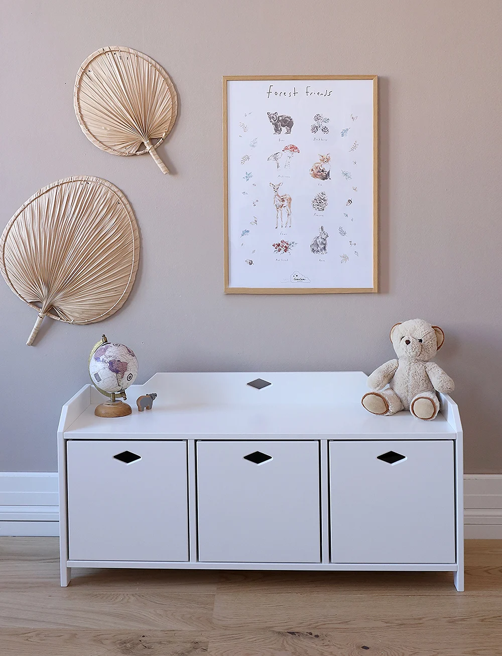 Cam Cam Copenhagen - Luca Module Box, FSC Mix - förvaringslådor - white - 4