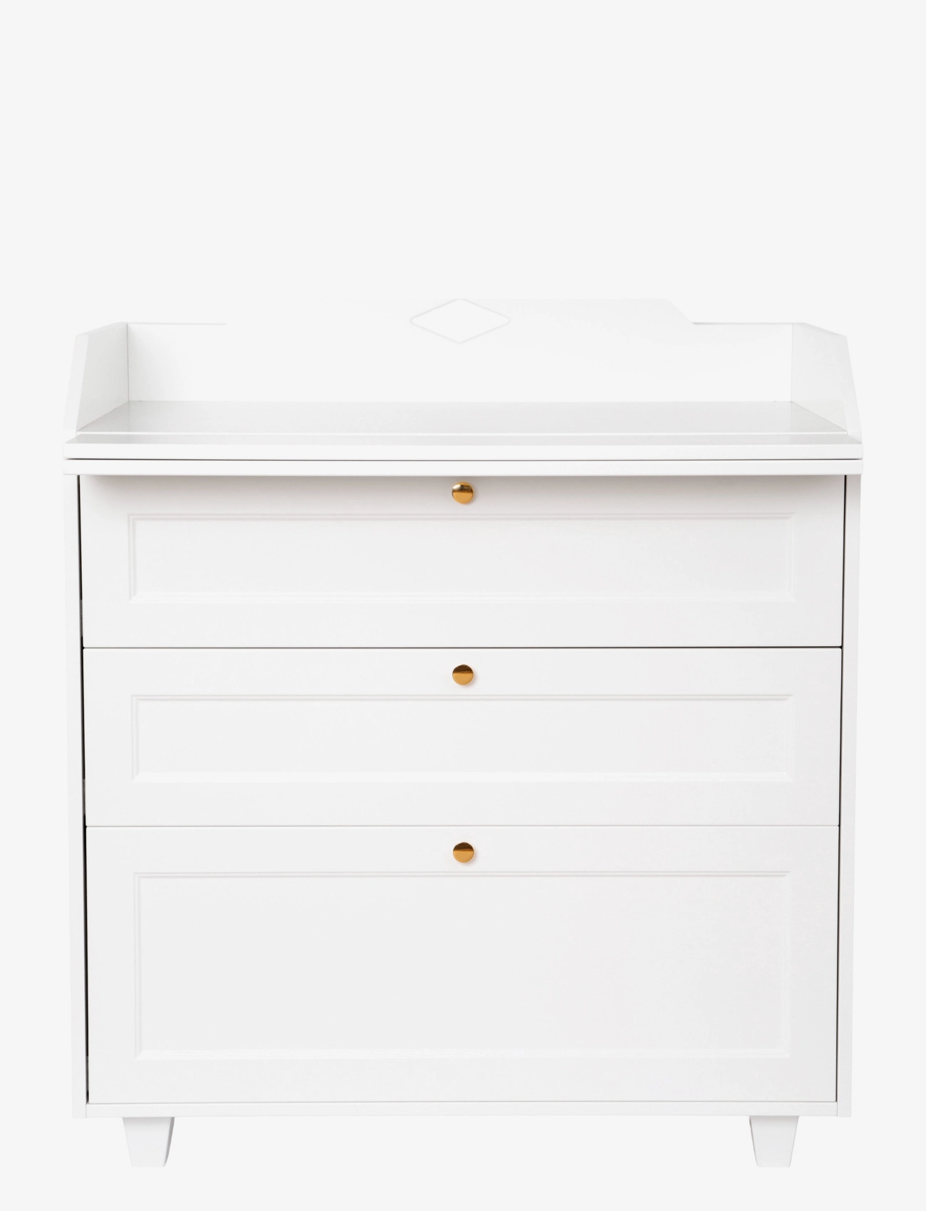 Cam Cam Copenhagen Luca Changing Table Dresser - White - Pusleborde - WHITE / white