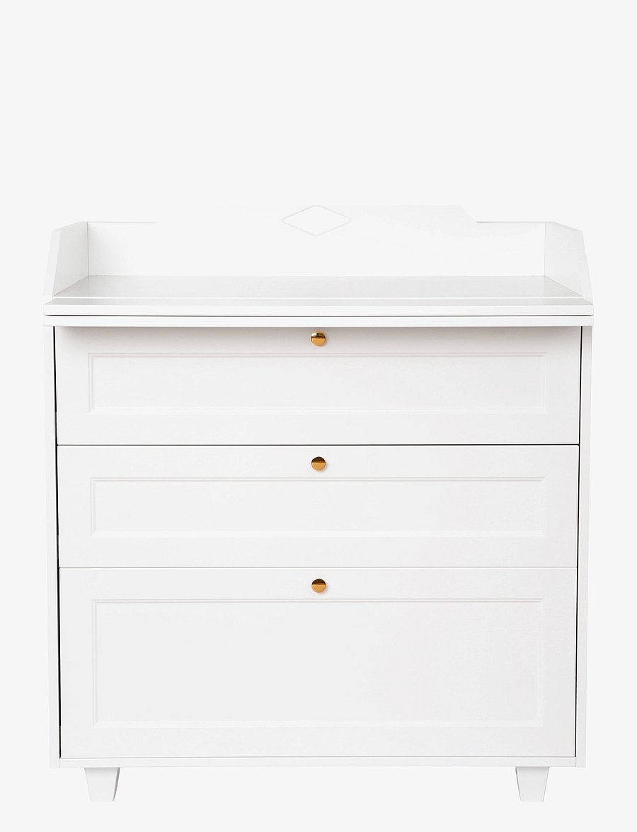 Cam Cam Copenhagen - Luca Changing Table Dresser - White - skiptiborð - white - 1