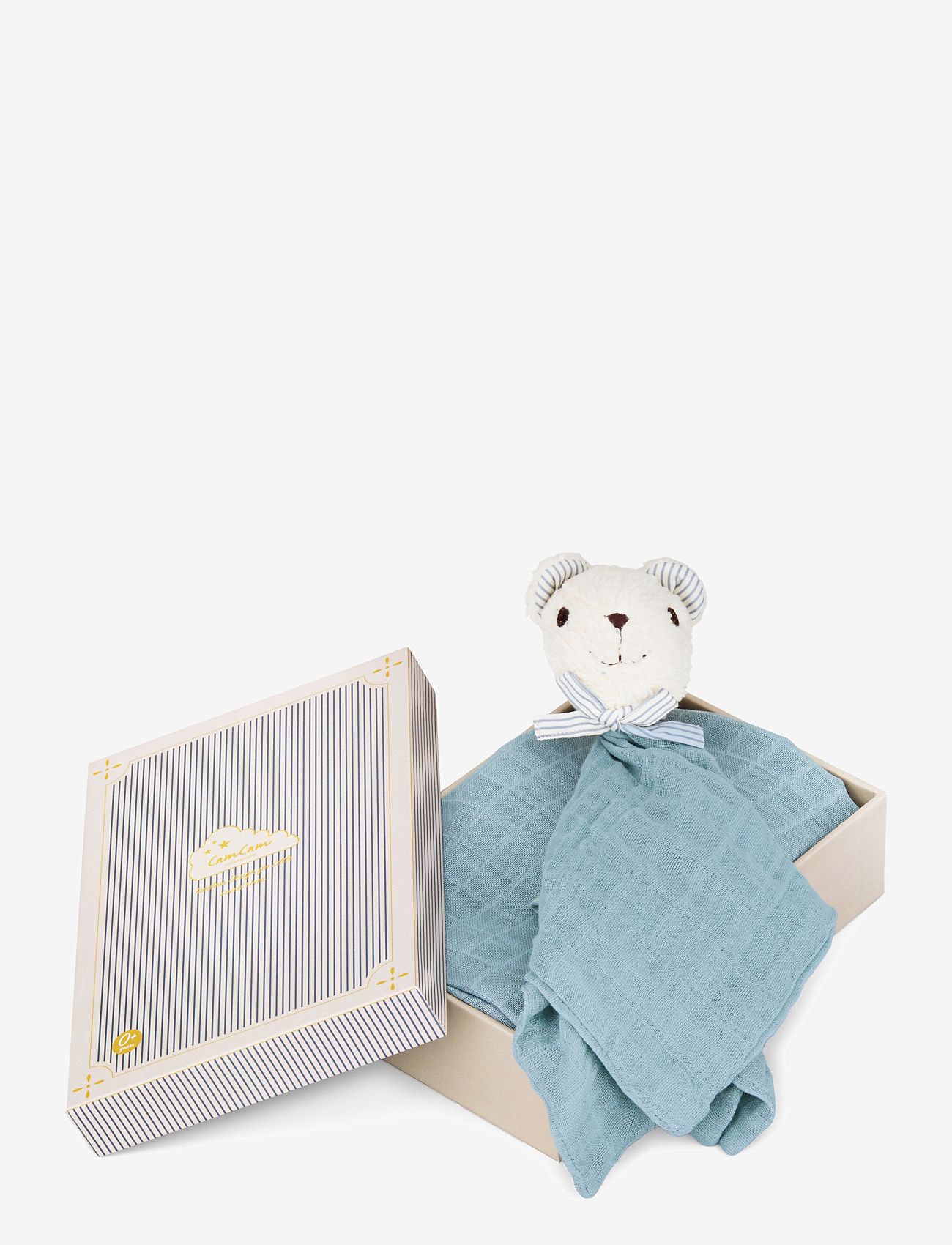 Cam Cam Copenhagen - Cuddle Cloth Gift Box - Blueberries - osta ikäryhmittäin - classic stripes blue - 0