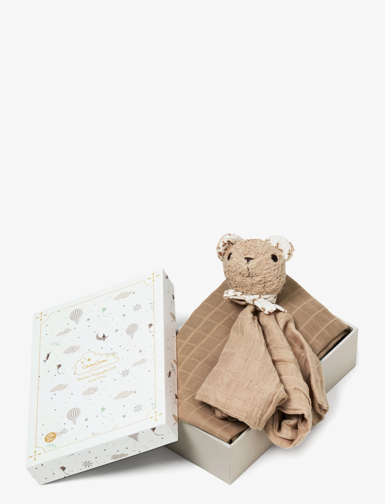 Cam Copenhagen Cuddle Cloth Gift Box Blueberries, One Size, Braun - Geschenk-Sets, Kinder