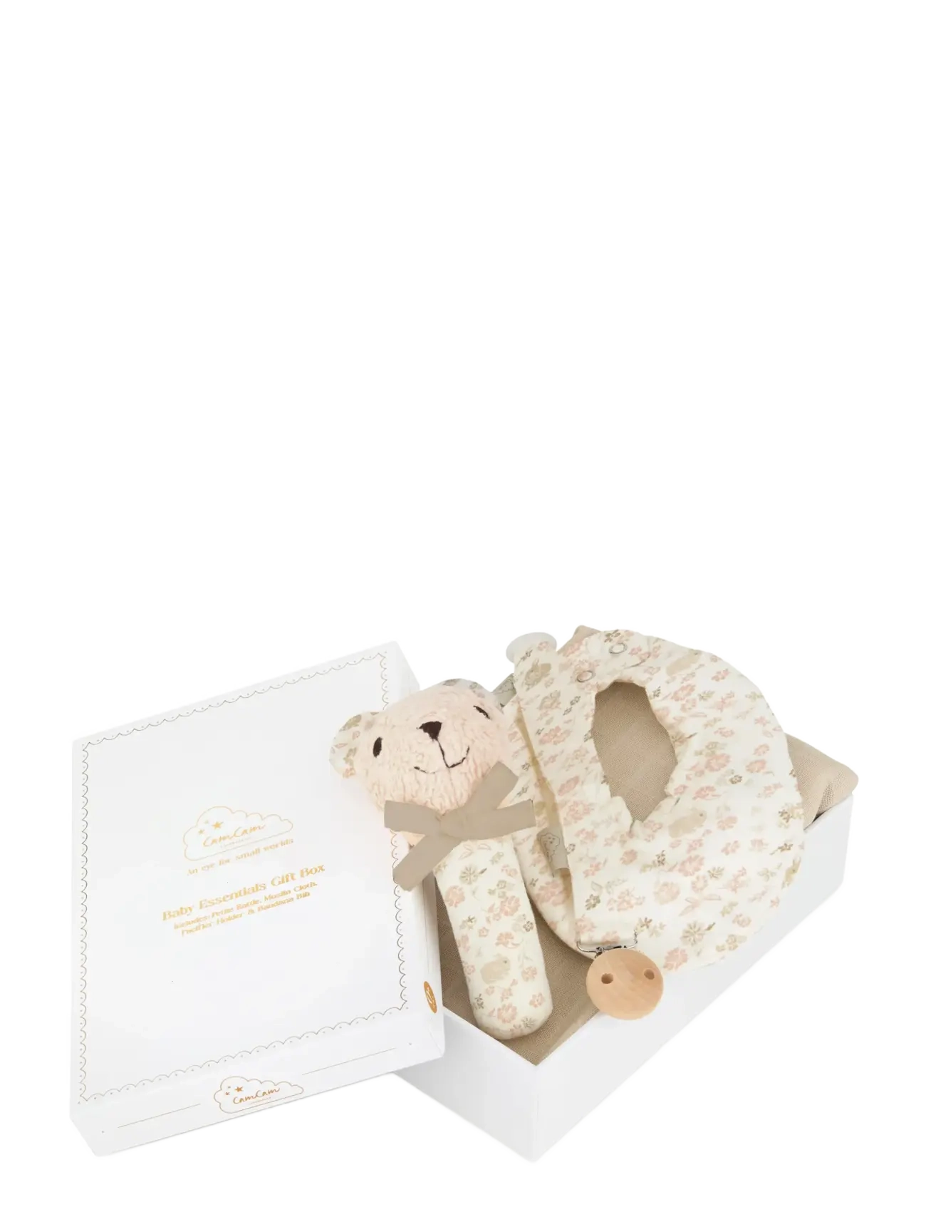 Cam Copenhagen Baby Essentials Gift Box Sea Garden, One Size, Weiß - Geschenk-Sets, Kinder