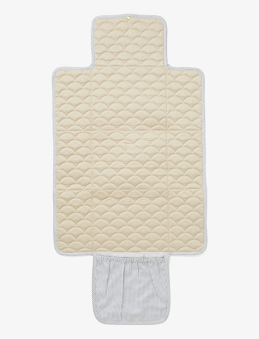 Cam Cam Copenhagen - Quilted Changing Mat - OCS - Rowan - wickelunterlagen - classic stripes blue - 2