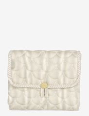 Changing Mat, Quilted - CLASSIC STRIPES CAMEL