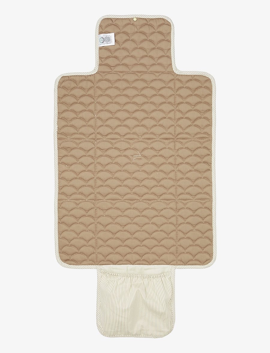 Cam Cam Copenhagen - Changing Mat, Quilted - wickelunterlagen - classic stripes camel - 2
