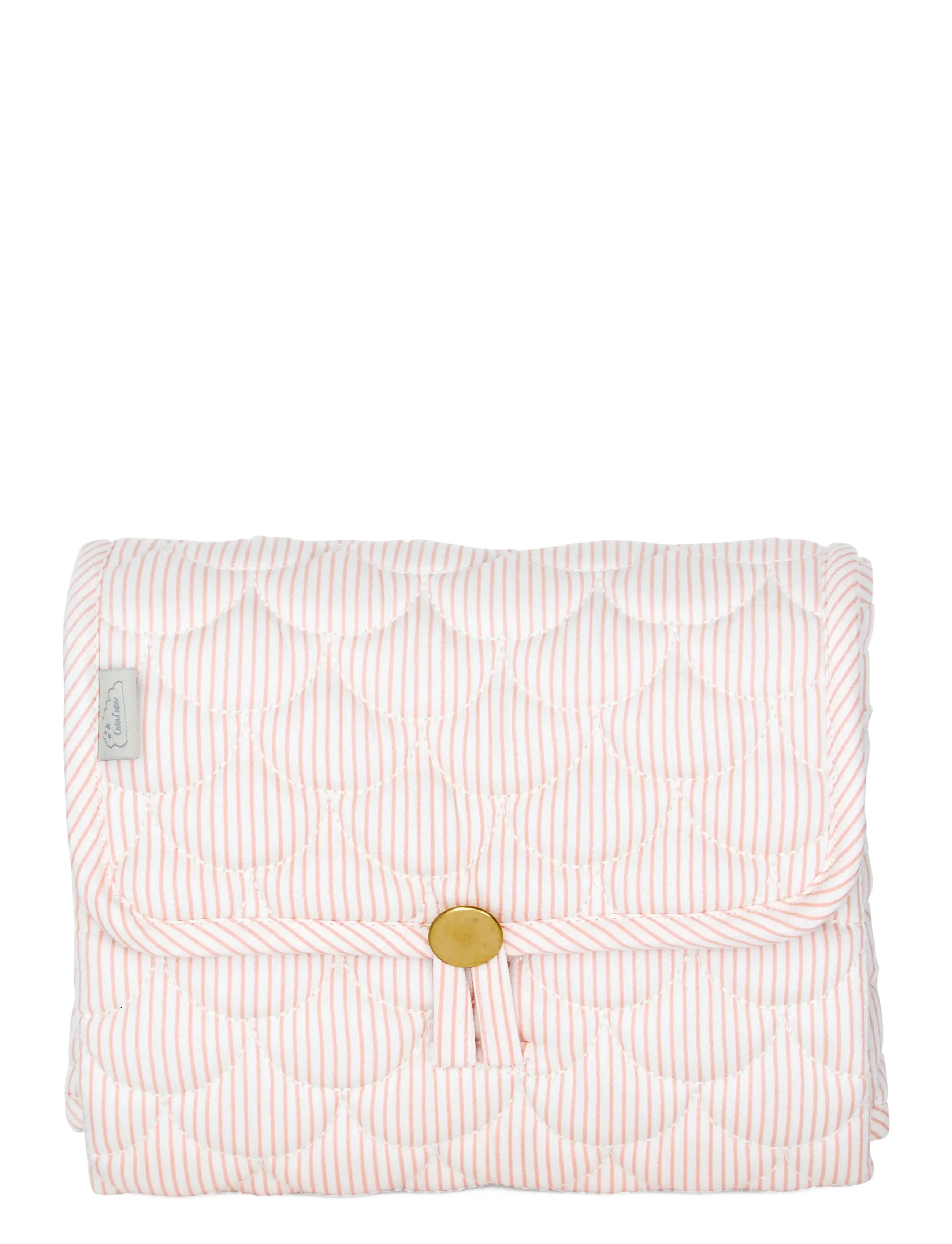 Cam Cam Copenhagen Quilted Changing Mat - Ocs - Classic Stripes Rose - Pink - ONE SIZE