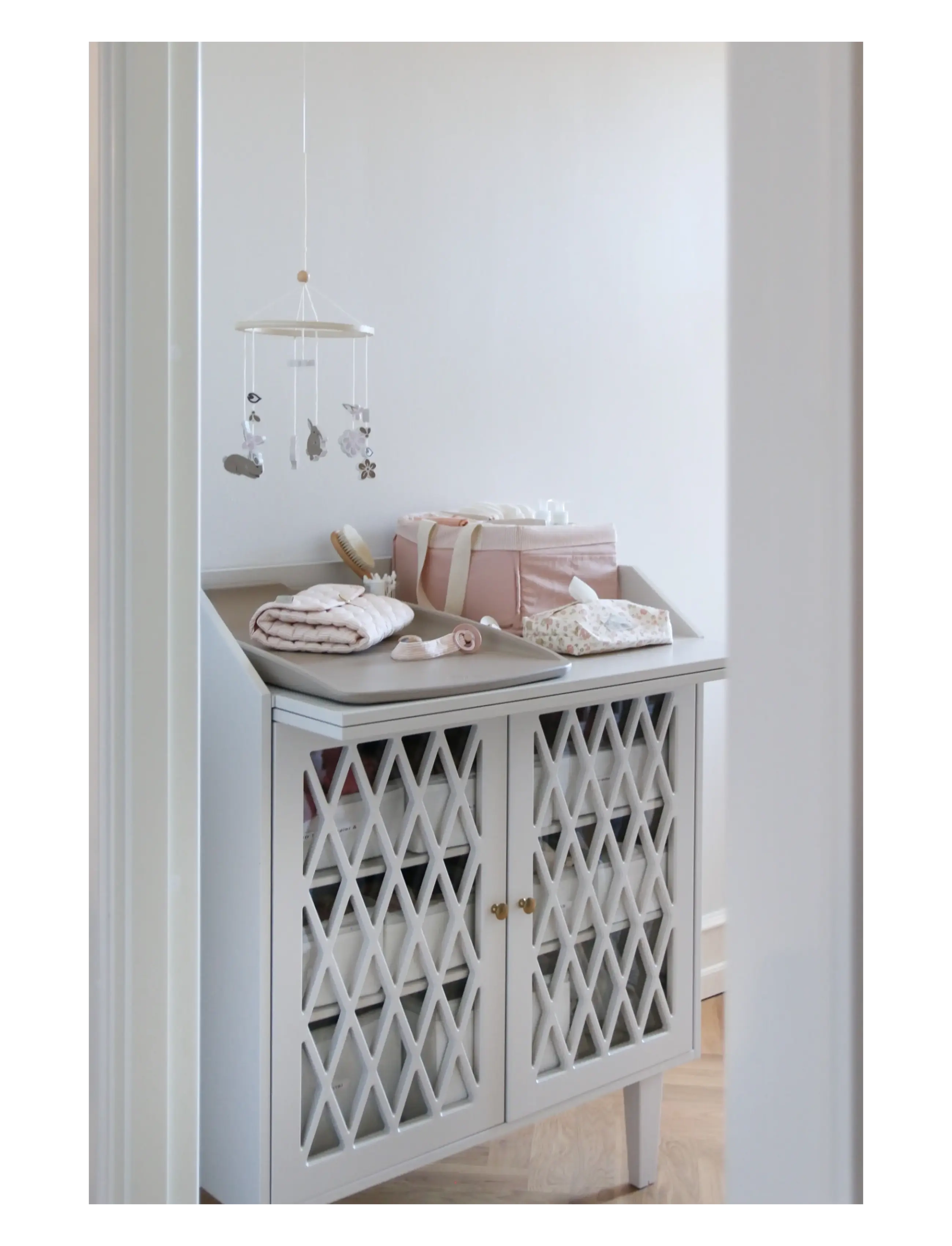 Cam Cam Copenhagen - Quilted Changing Mat - OCS - Classic Stripes Rose - pusleunderlag - classic stripes rose - 4
