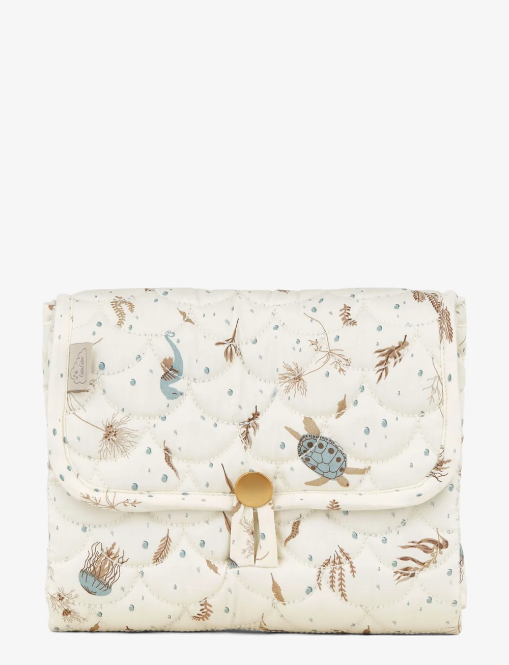 Cam Cam Copenhagen - Changing Mat, Quilted - skötbordsunderlägg - sea garden - 0