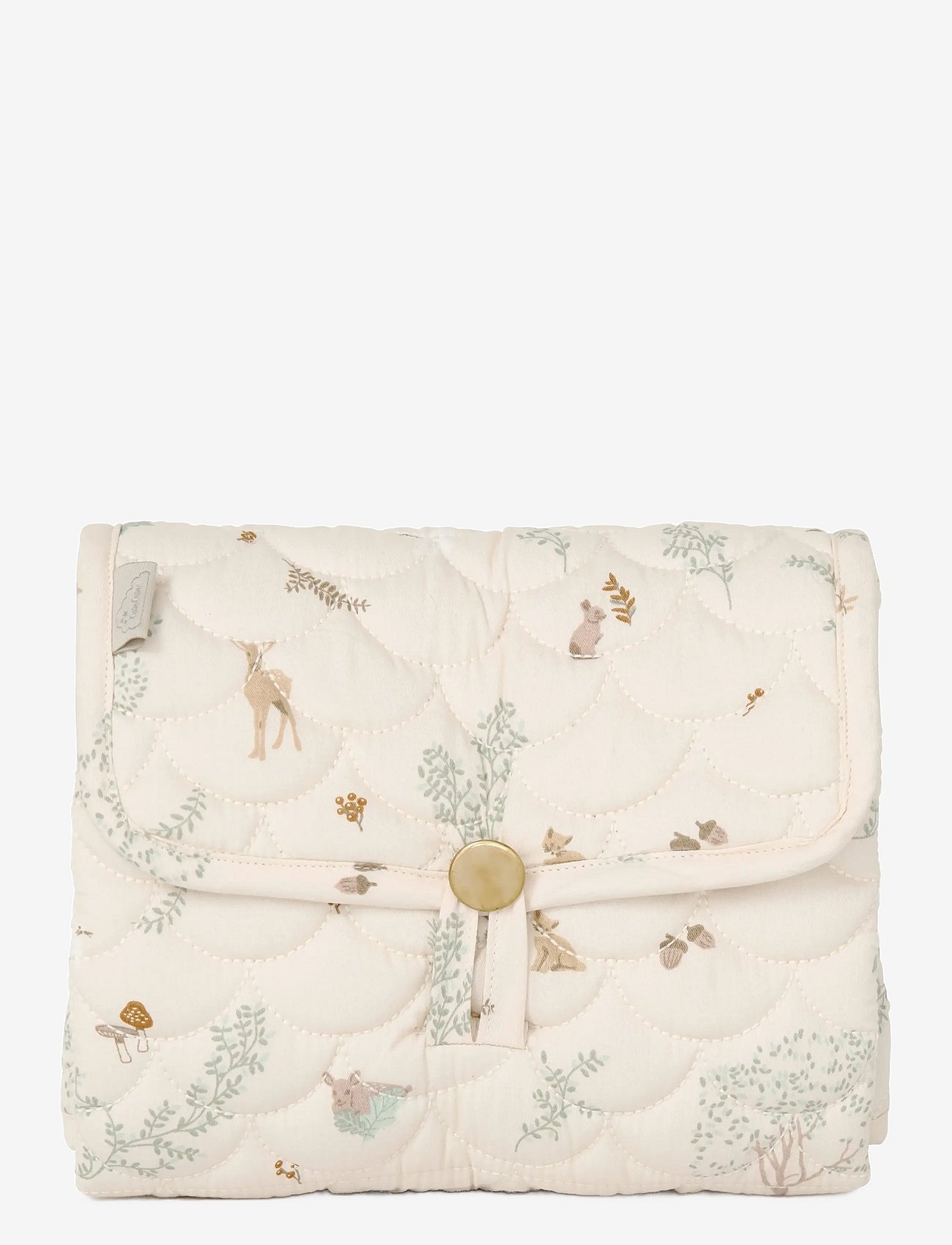 Cam Cam Copenhagen Quilted Changing Mat - Ocs - Classic Stripes Rose - Cream - ONE SIZE