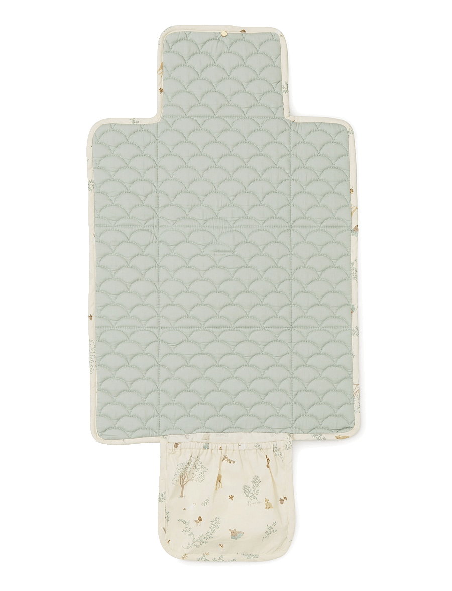Cam Cam Copenhagen - Quilted Changing Mat - OCS - Classic Stripes Rose - pusleunderlag - woodland - 1