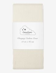 Cam Cam Copenhagen - Changing Cushion Cover - Överdrag för skötdynor - classic stripes camel - 0