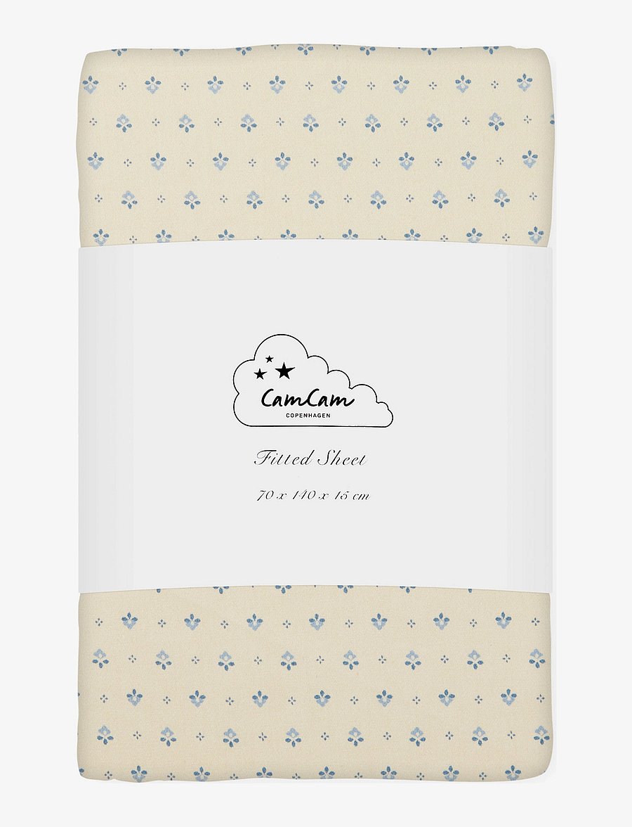 Cam Cam Copenhagen - Sheet, Fitted, 70x140x15cm - lagner - capri - 0