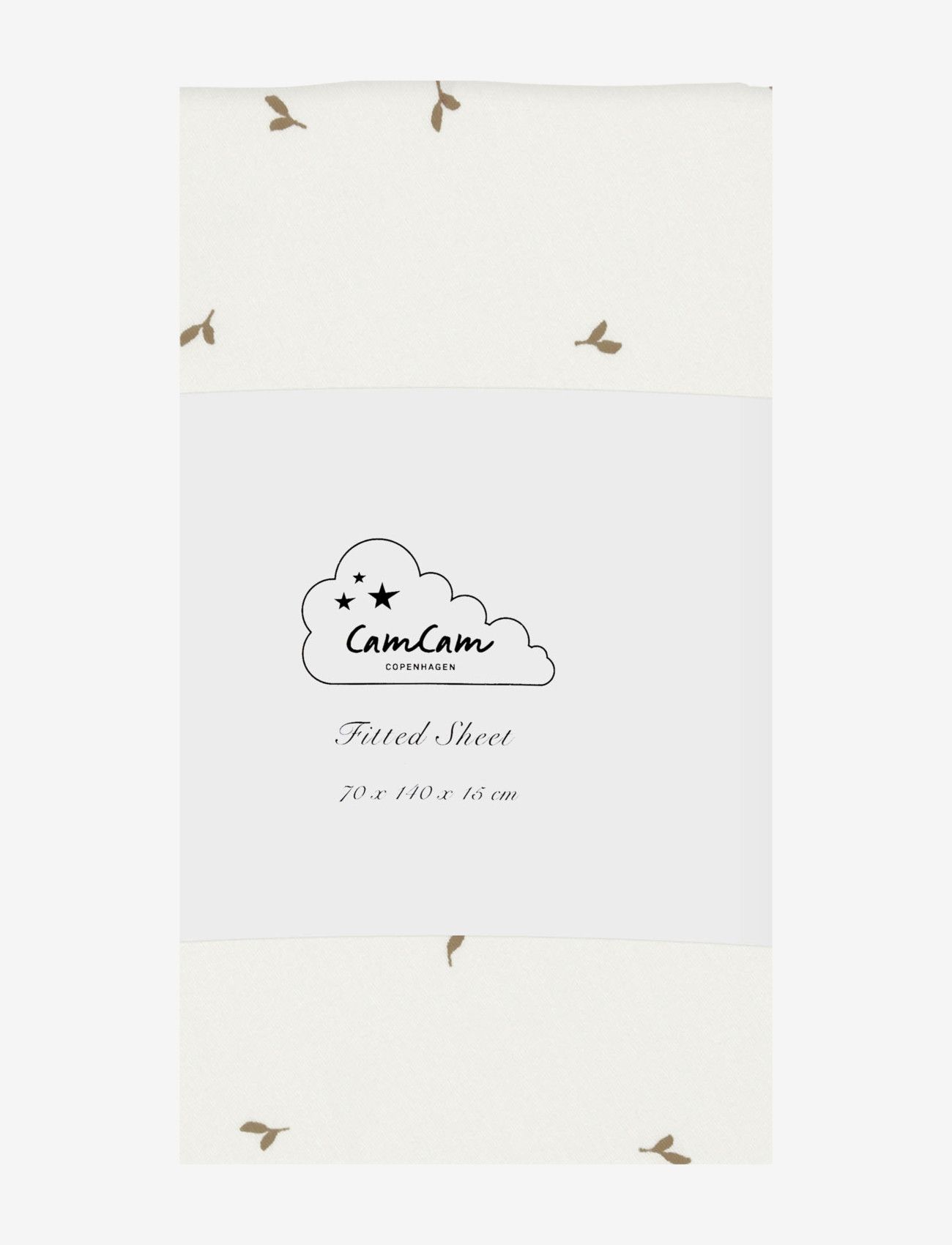 Sheet, Fitted, 70x140x15cm - FLOWING LEAF