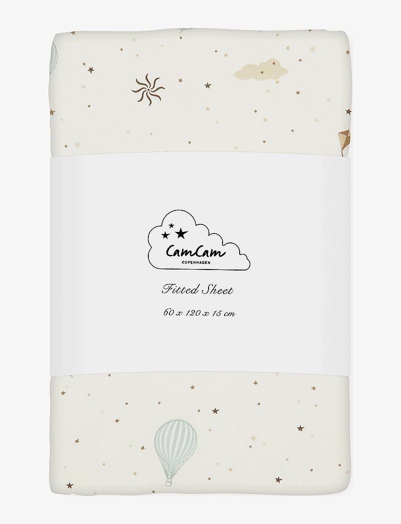 Cam Cam Copenhagen - Sheet, Fitted, 60x120x15cm - bettlaken - dreamland - 0