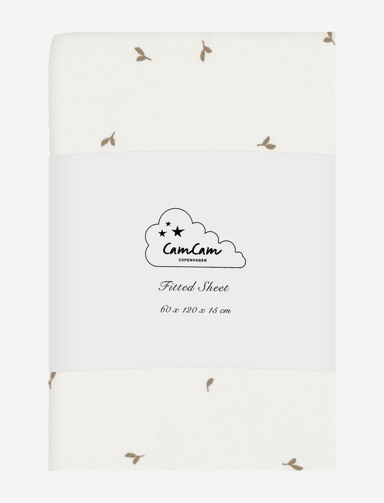 Sheet, Fitted, 60x120x15cm - FLOWING LEAF