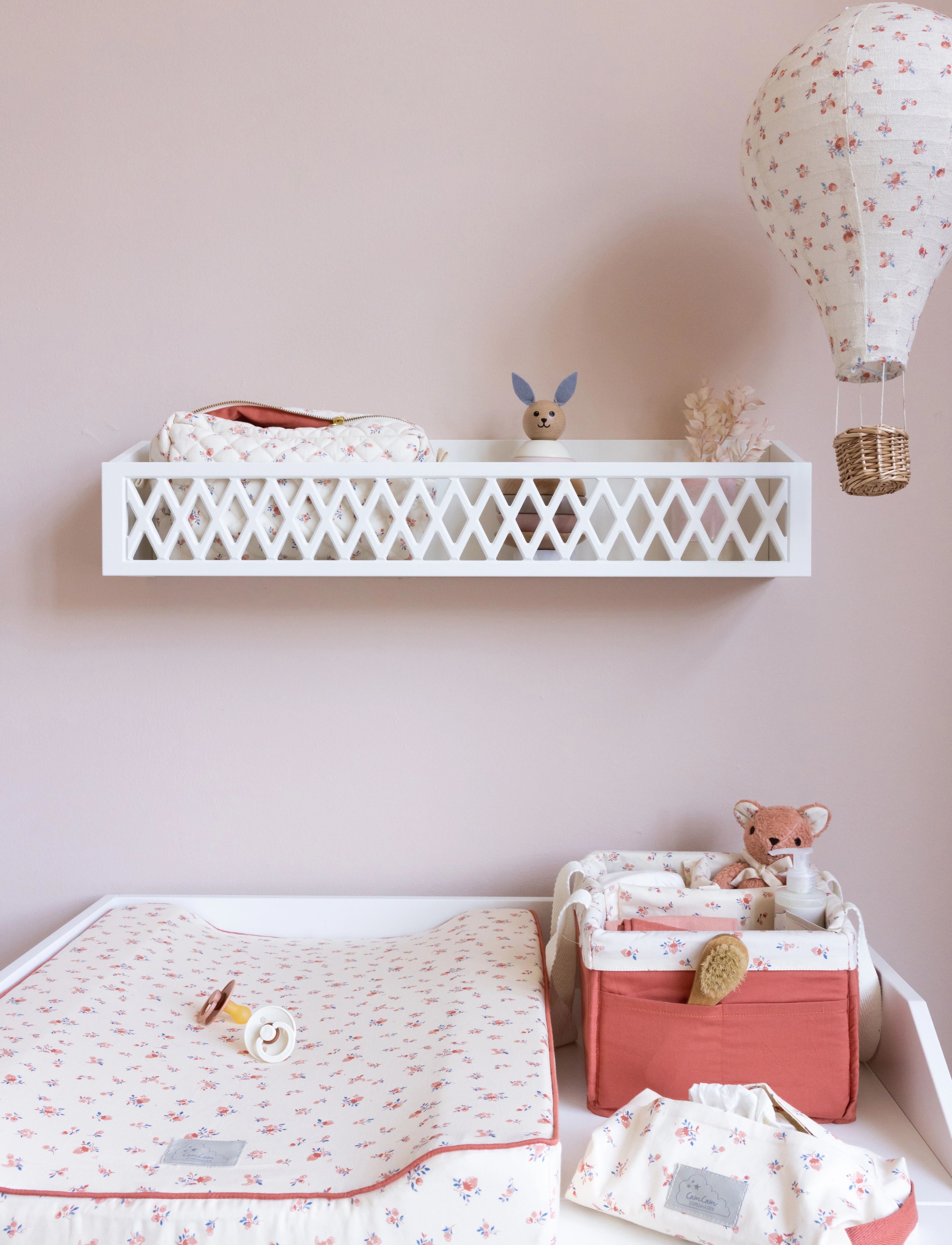 Cam Copenhagen Changing Cushion Ocs Rowan, One Size, Mats & Pads, Rosa - Kinder