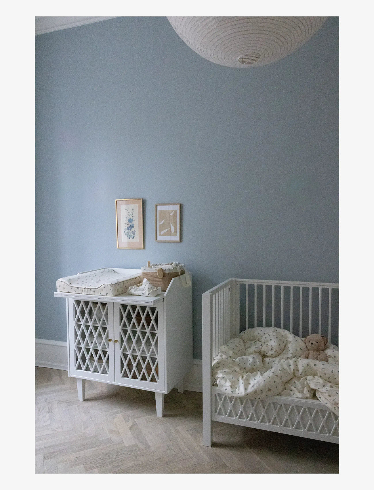 Cam Cam Copenhagen - Changing Cushion - pārtinamās virsmas - blueberries - 2