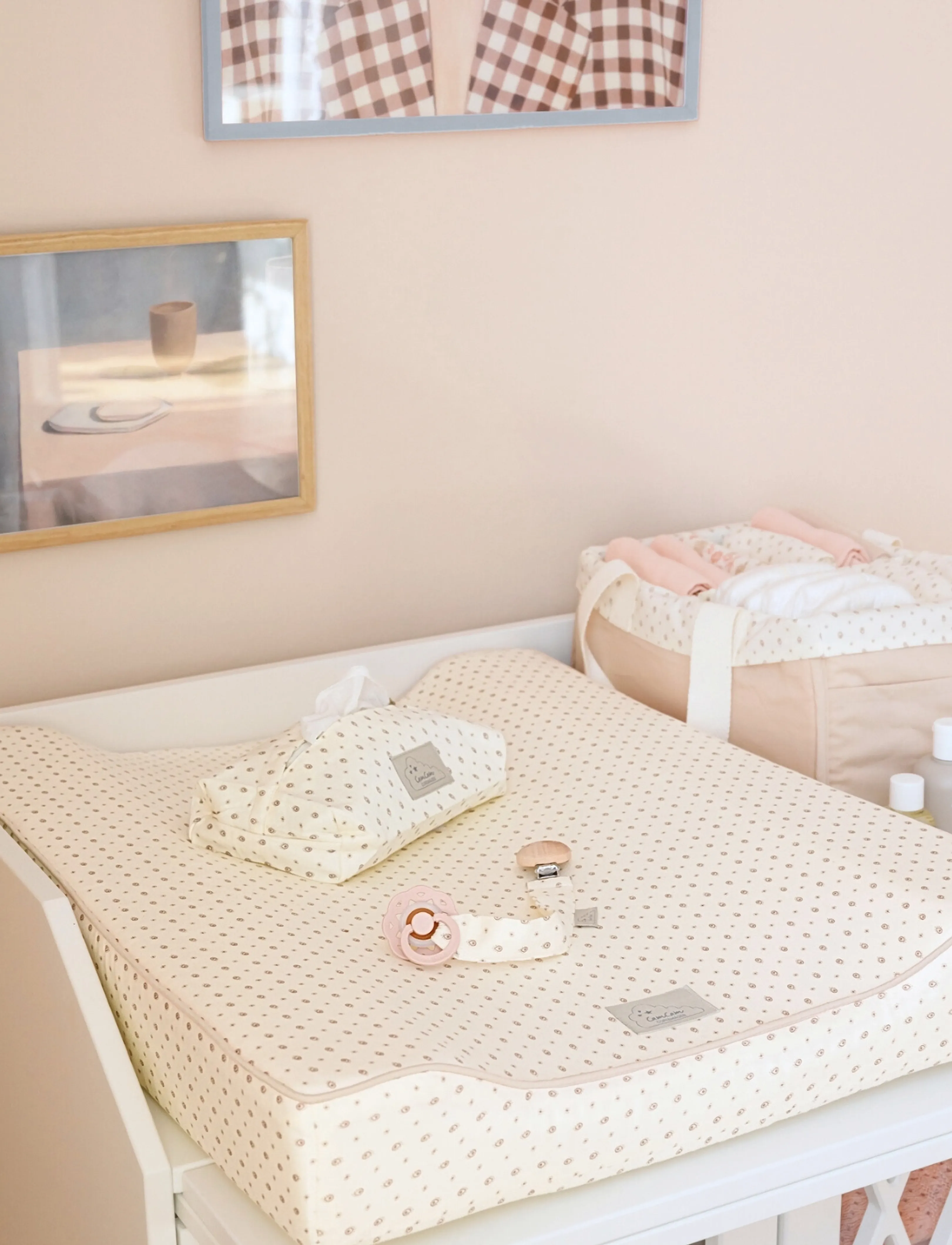 Cam Copenhagen Changing Cushion Ocs Rowan, One Size, Mats & Pads, Creme - Kinder