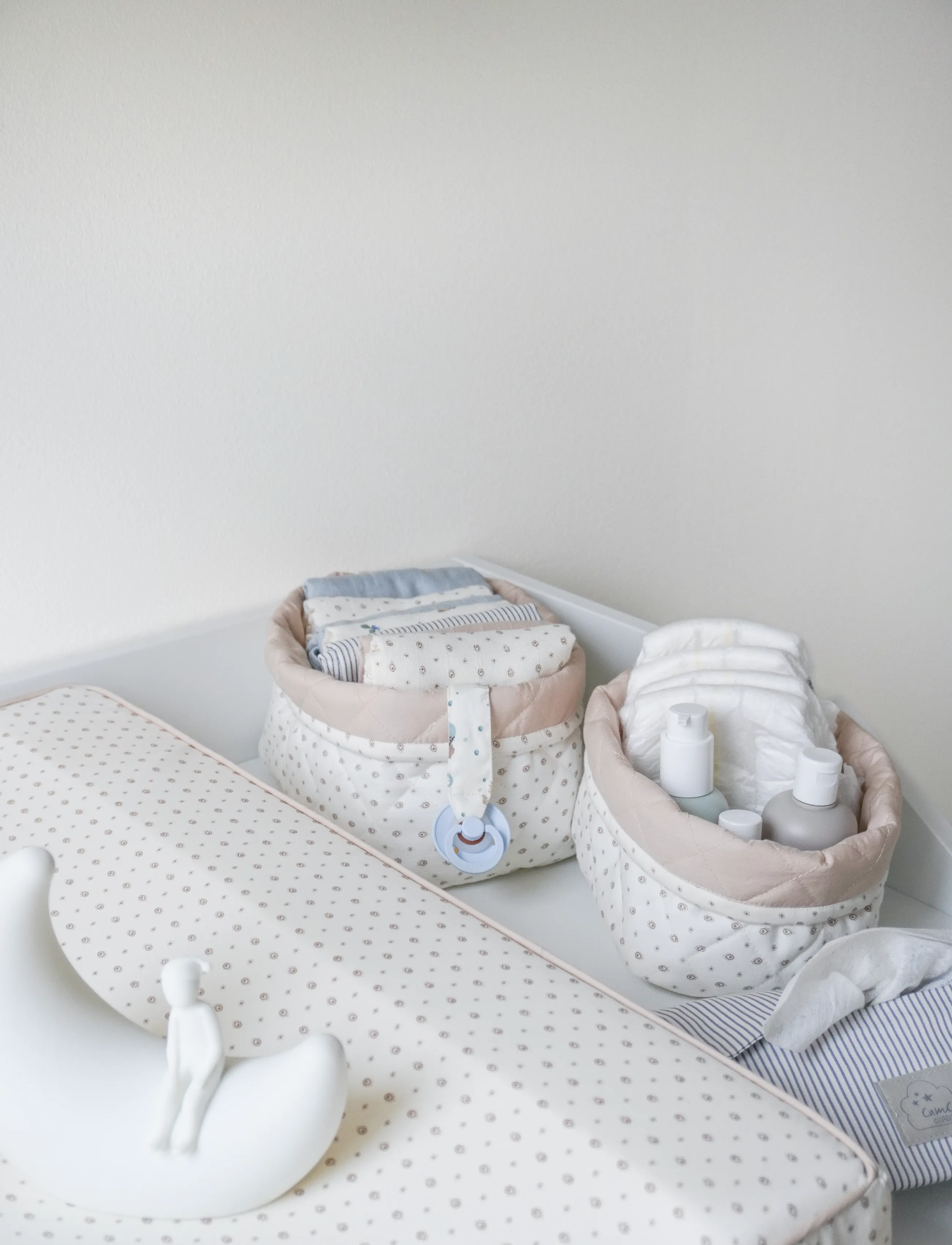 Cam Cam Copenhagen - Changing Cushion - OCS - Classic Stripes Rose - skötdbäddar - rowan - 5