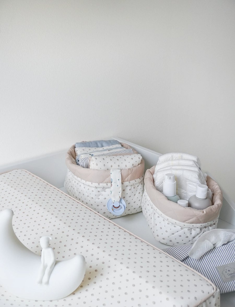 Cam Cam Copenhagen - Changing Cushion - OCS - Classic Stripes Rose - skötdbäddar - rowan - 5
