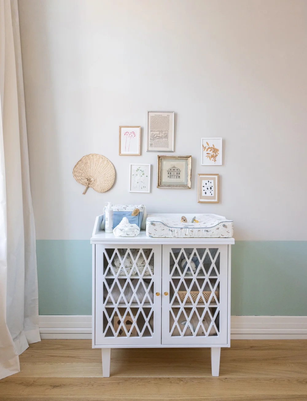 Cam Cam Copenhagen - Changing Cushion - skötdbäddar - sea garden - 3