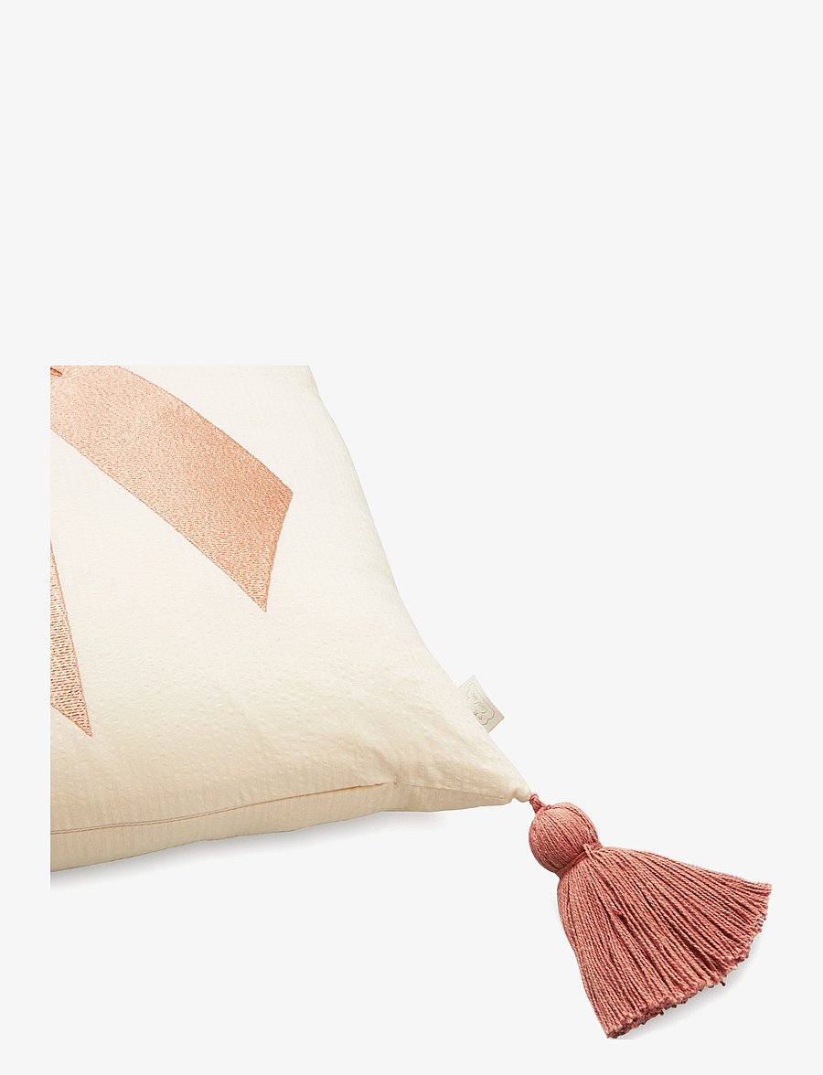 Cam Cam Copenhagen - Embroidered Cushion - OCS - Woodland - pyntepuder - bows - 2