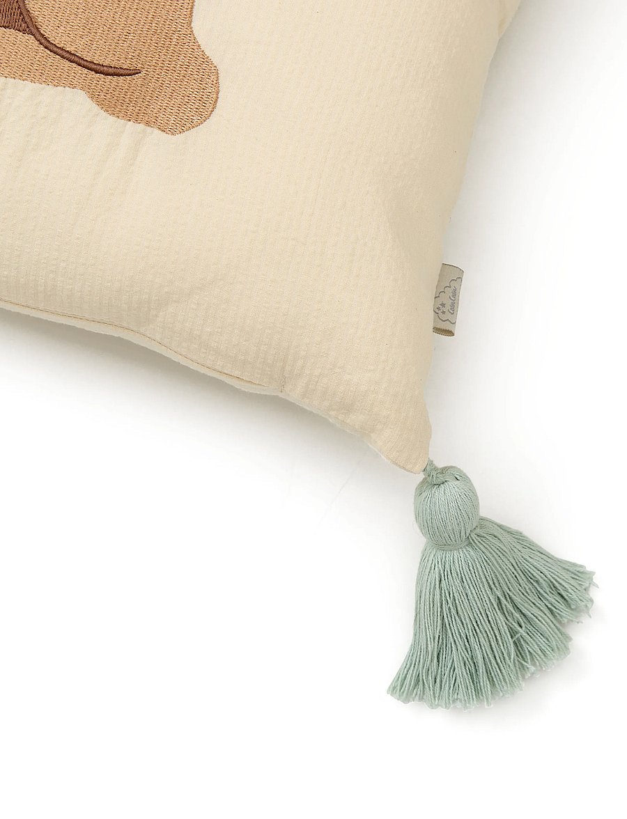 Cam Cam Copenhagen - Embroidered Cushion - OCS - Woodland - dekorative kissen - woodland - 2