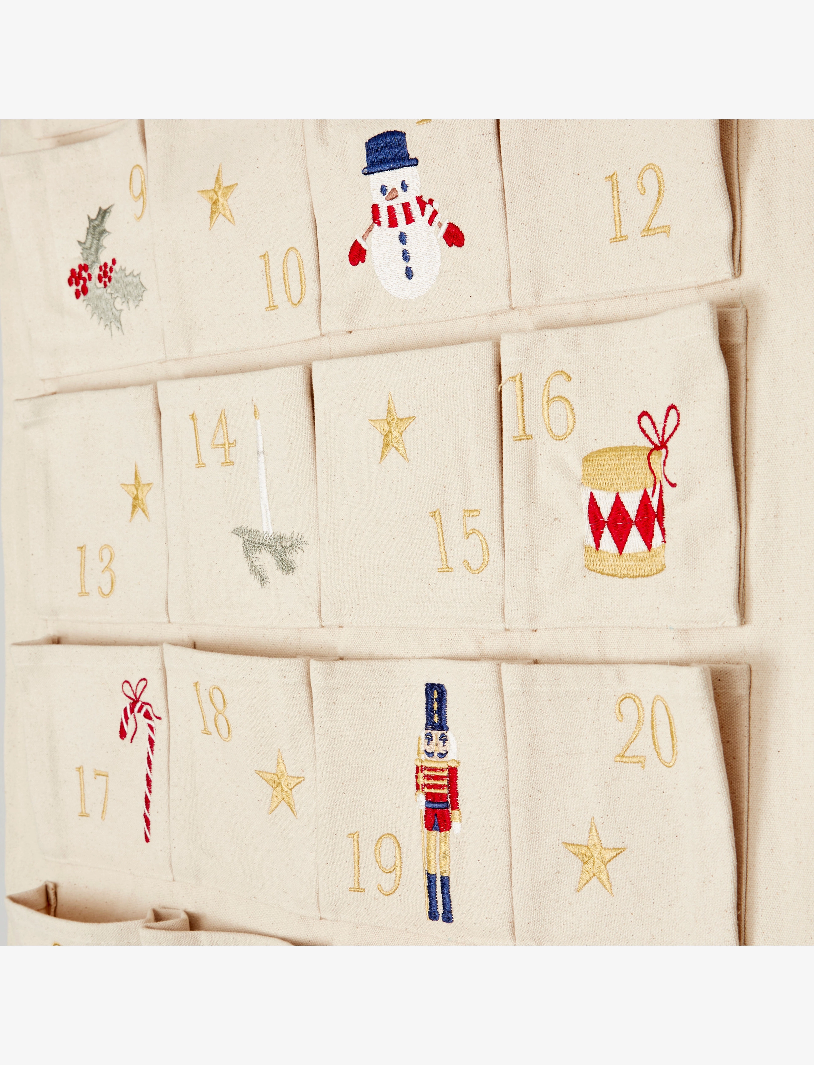 Cam Cam Copenhagen - Christmas Calendar - GOTS - Beige - beige - 1