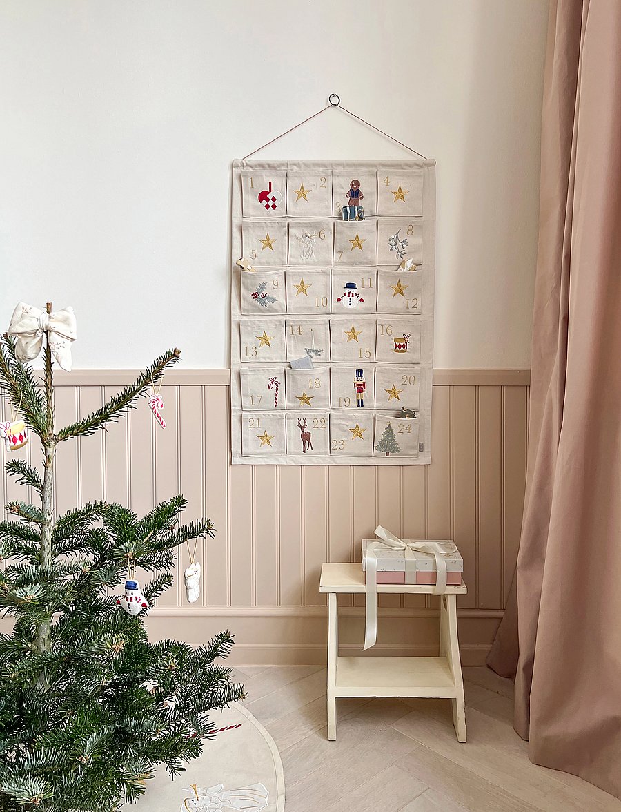 Cam Cam Copenhagen - Christmas Calendar - GOTS - Beige - beige - 2
