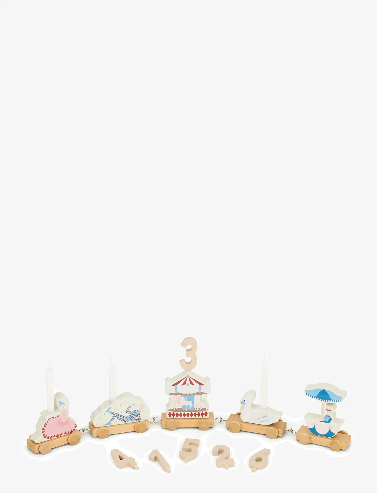 Cam Cam Copenhagen - Birthday Train - FSC 100% - Dreamland - festartiklar - carousel - 0