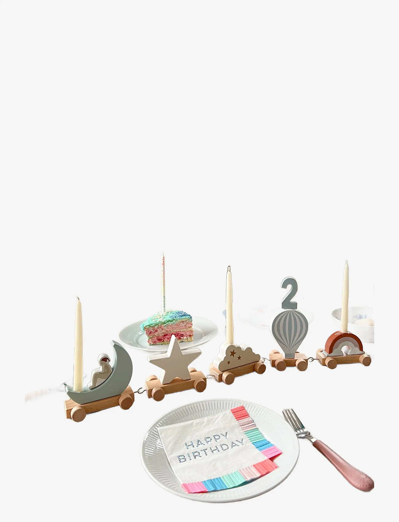 Cam Cam Copenhagen - Birthday Train - FSC 100% - Dreamland - partybedarf - dreamland - 2