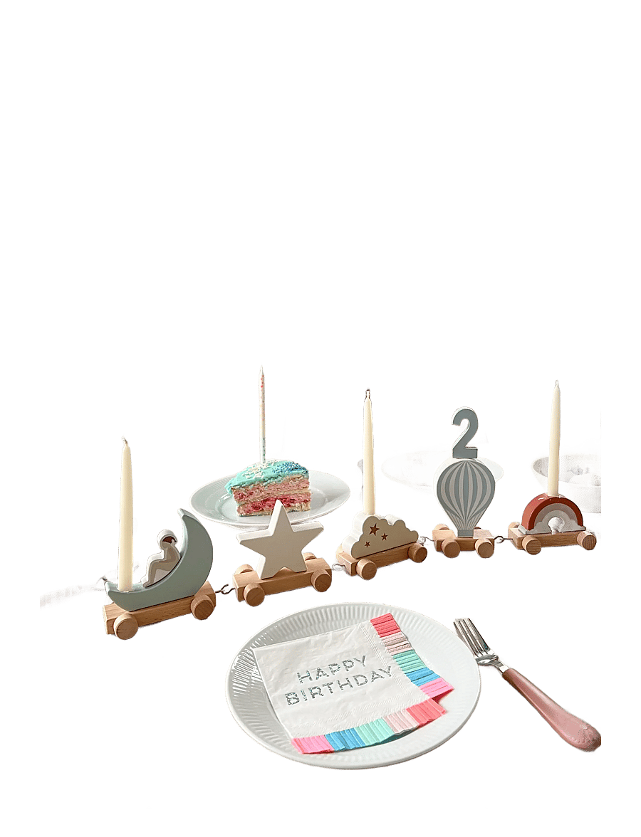 Cam Cam Copenhagen - Birthday Train - FSC 100% - Dreamland - articles de fête - dreamland - 2