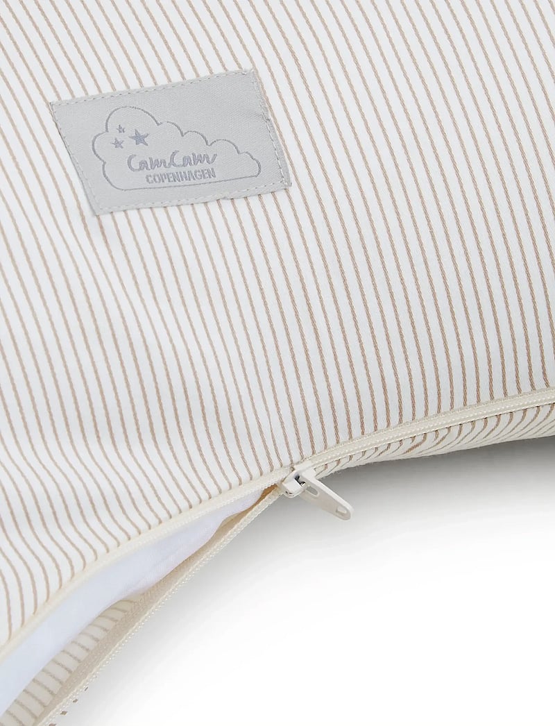 Cam Cam Copenhagen - Nursing Pillow - OCS - Augusta - amningskuddar - classic stripes camel - 1