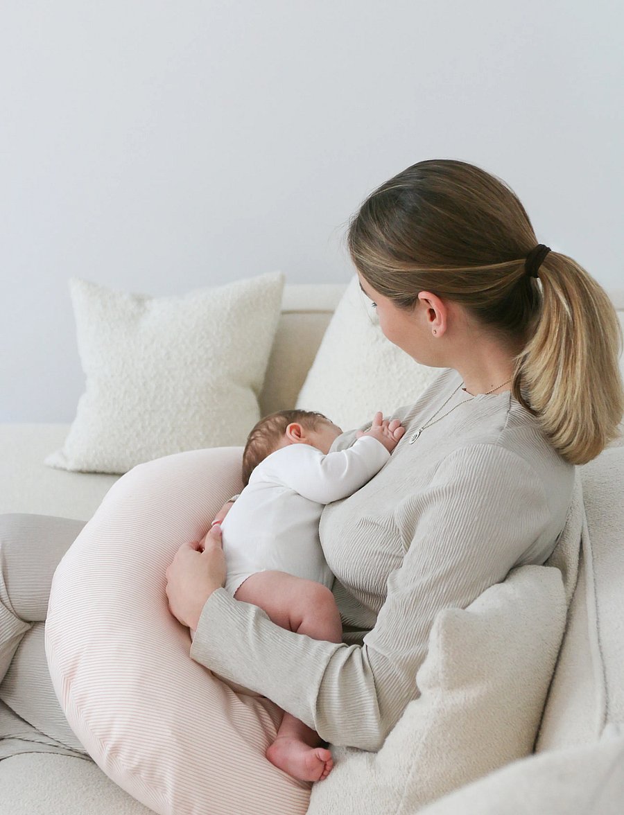 Cam Cam Copenhagen - Nursing Pillow - OCS - Classic Stripes Rose - stillkissen - classic stripes rose - 0