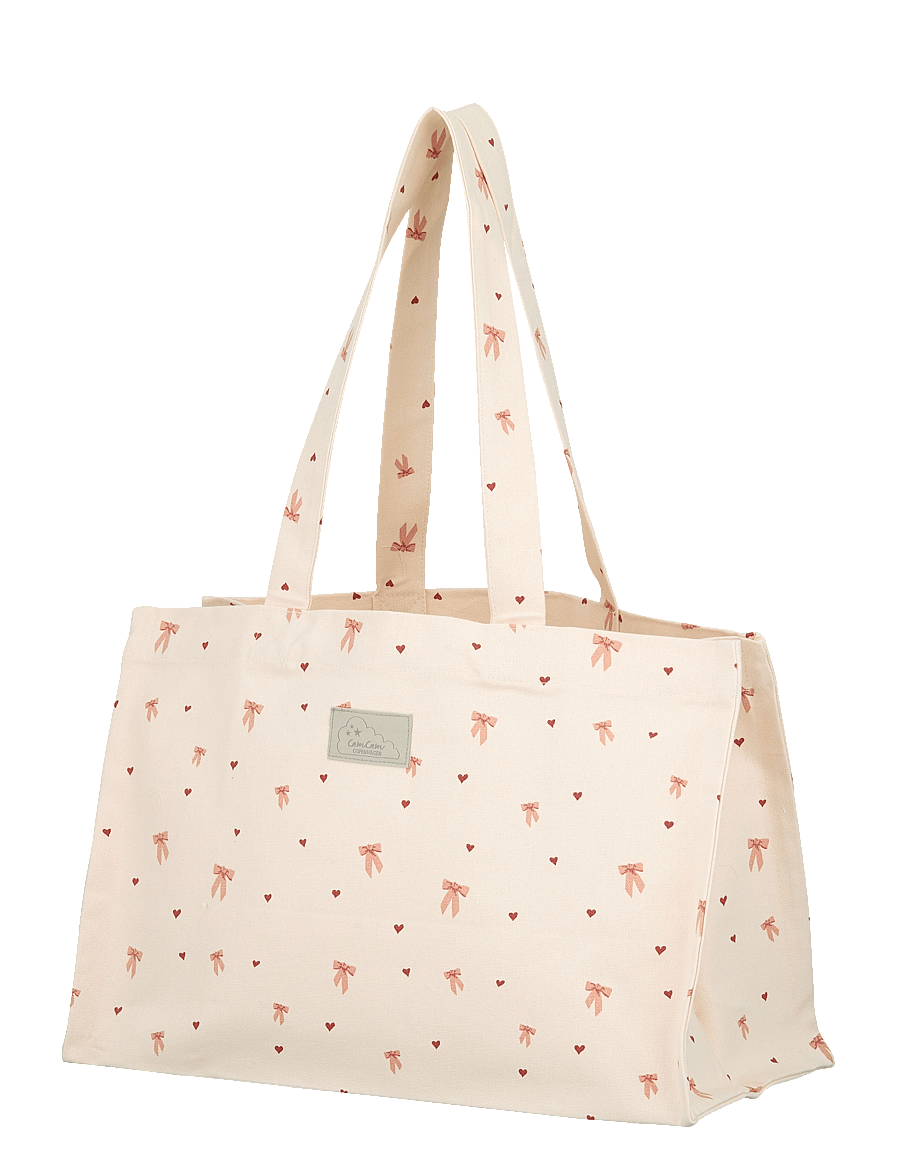 Cam Cam Copenhagen - Canvas Tote Bag - bows - 0