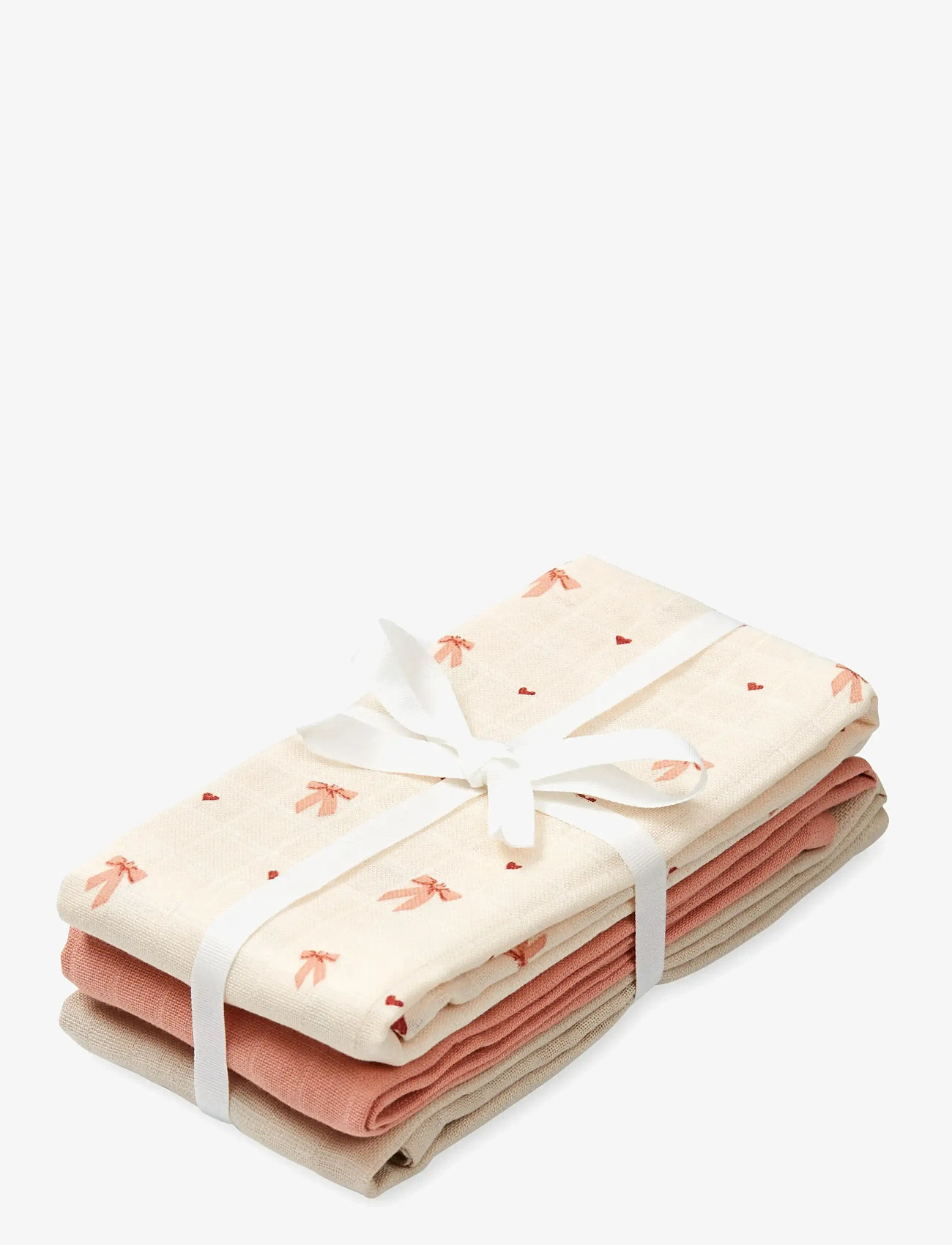 Cam Cam Copenhagen - Muslin Cloth, 3-pack - GOTS Mix - Blueberries - mulltücher - bows - 1