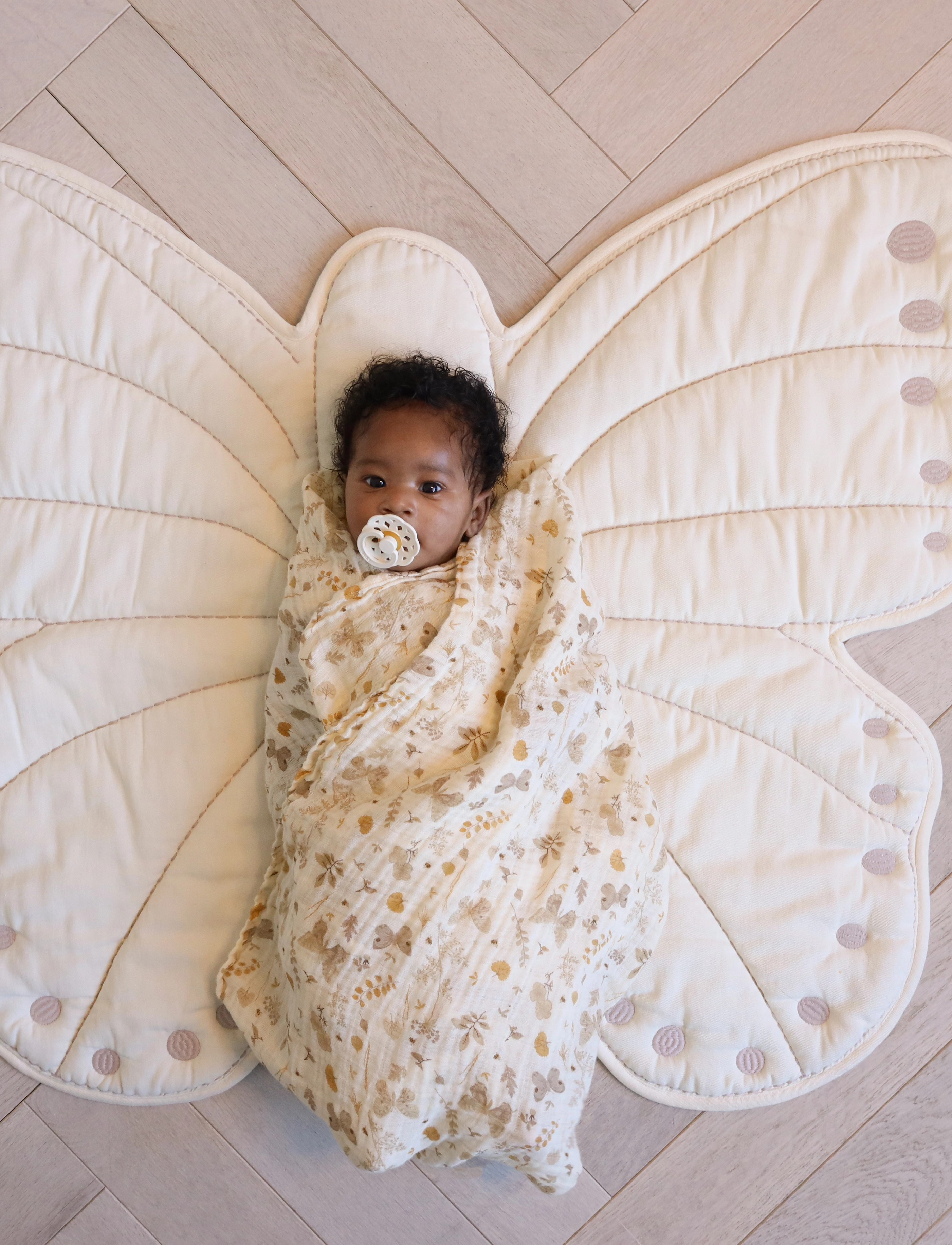 Cam Cam Copenhagen - Swaddle - muslinpledd - butterflies - 2