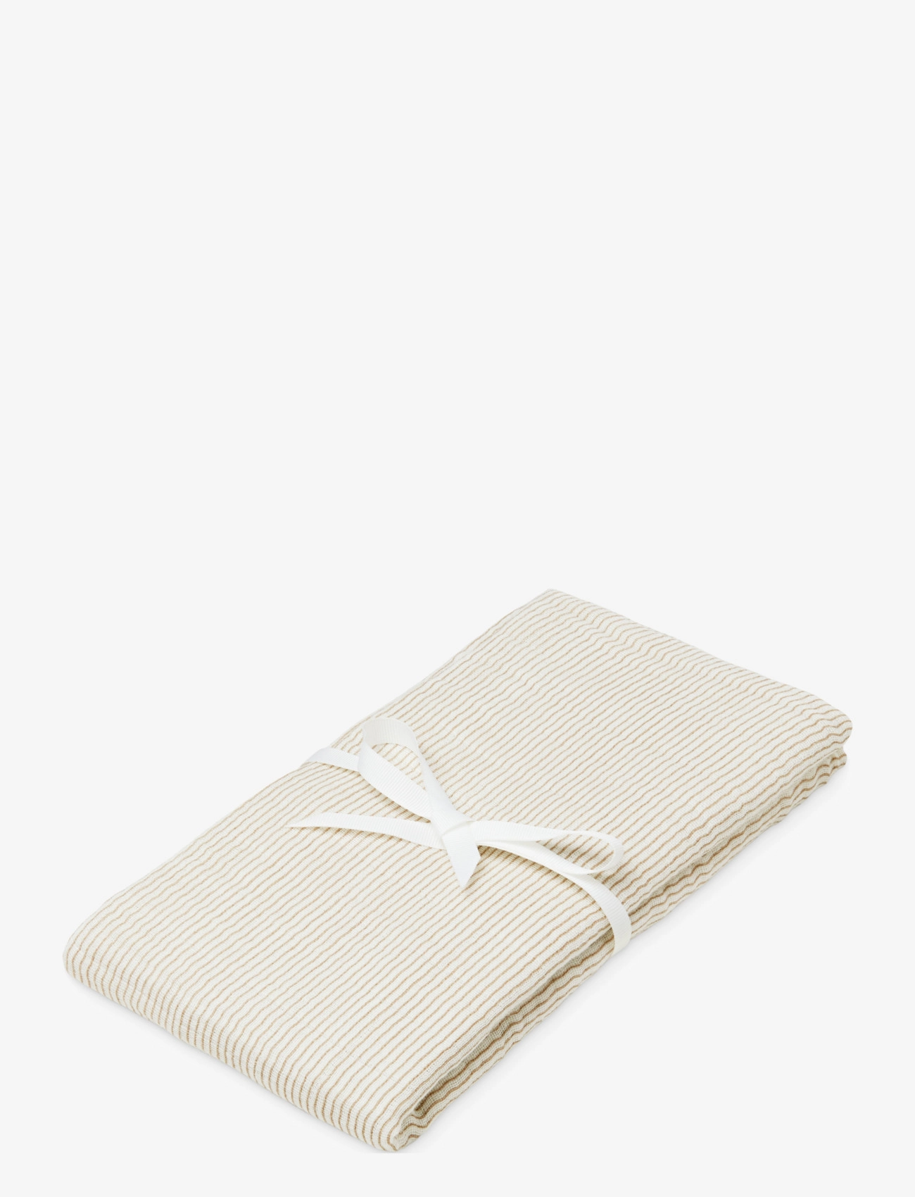 Cam Cam Copenhagen - Swaddle - muslinfiltar - classic stripes camel - 1