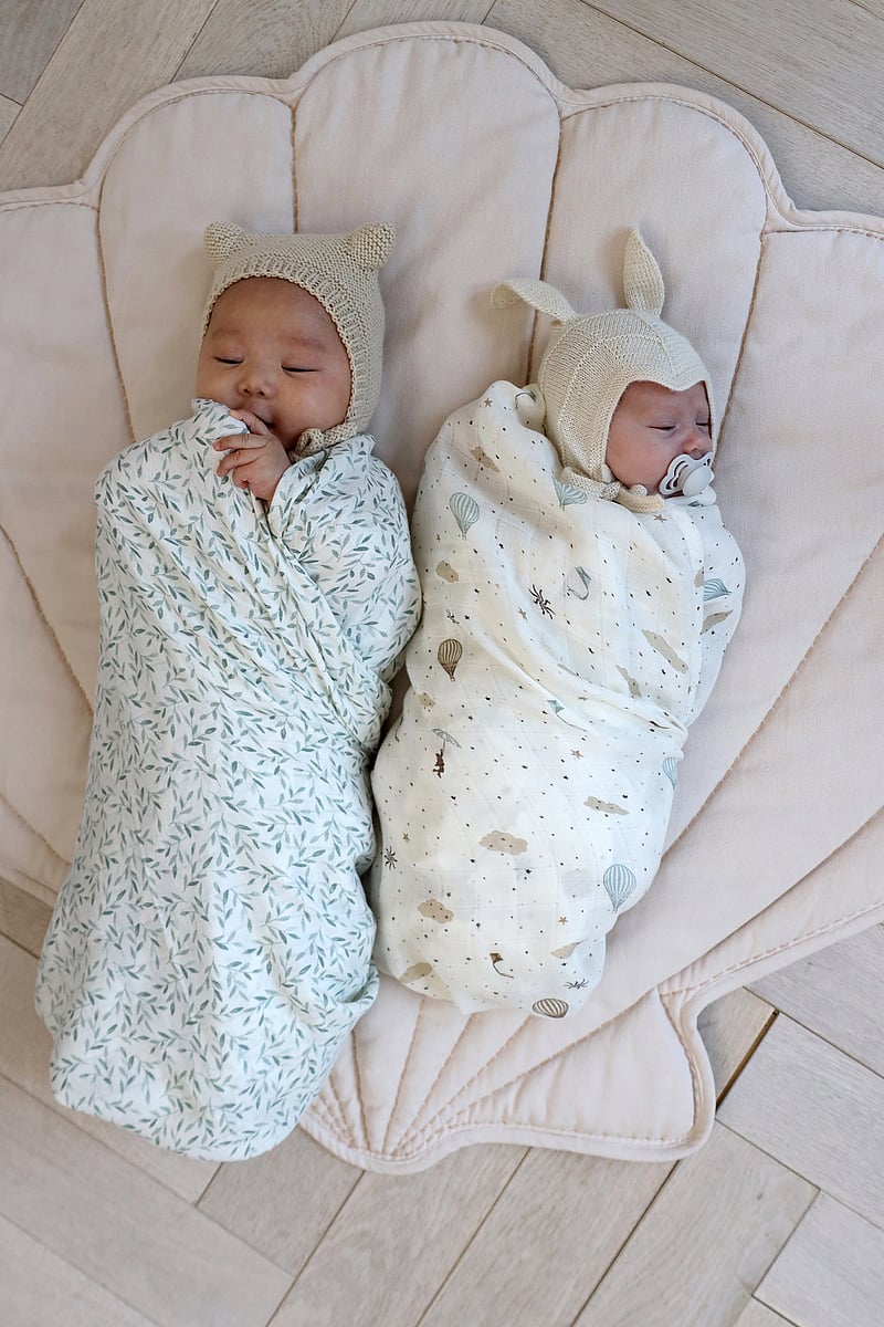 Cam Cam Copenhagen - Swaddle - GOTS - Carousel - musselintæpper - dreamland - 3