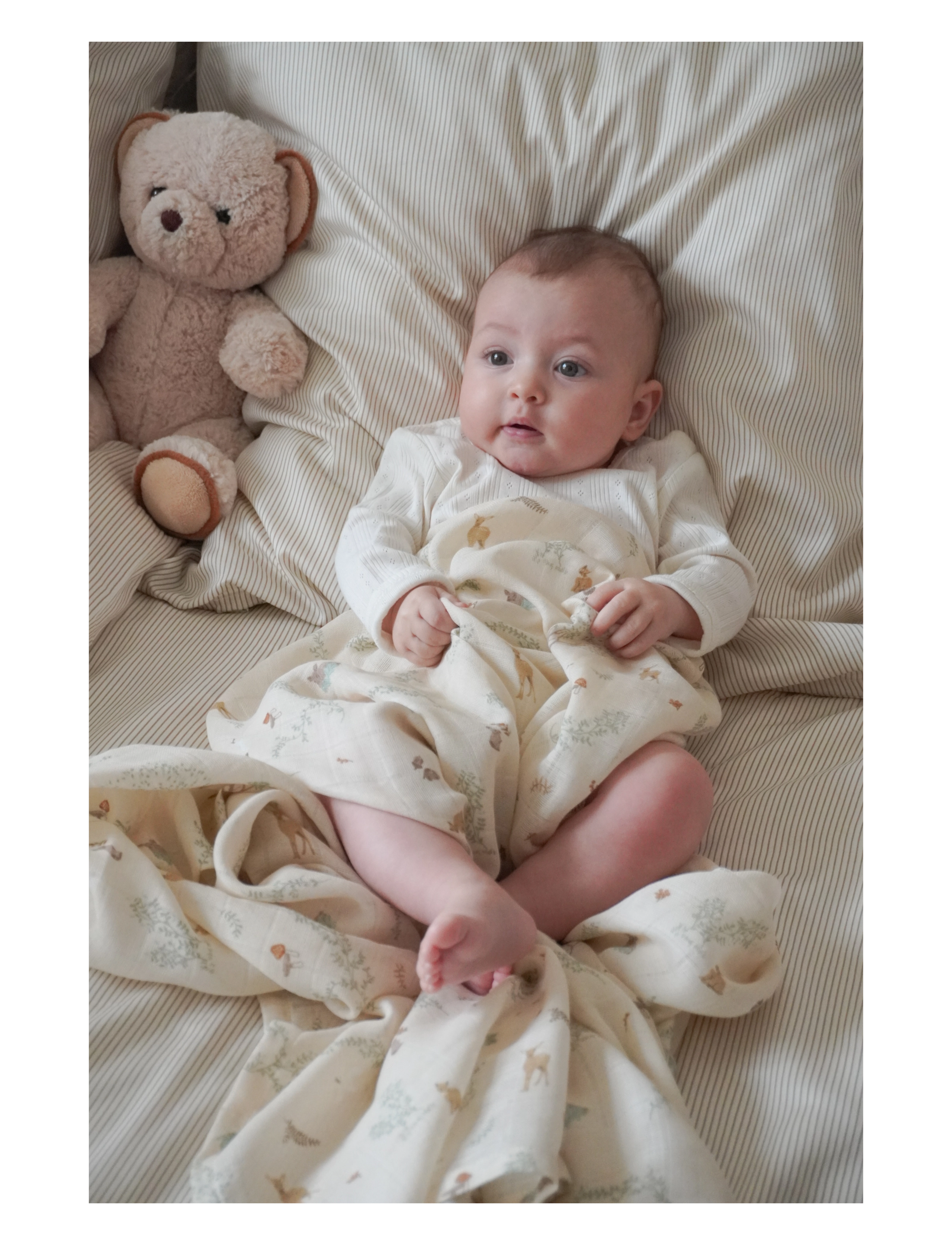 Cam Cam Copenhagen - Swaddle - GOTS - Woodland - musliinist tekid - woodland - 2